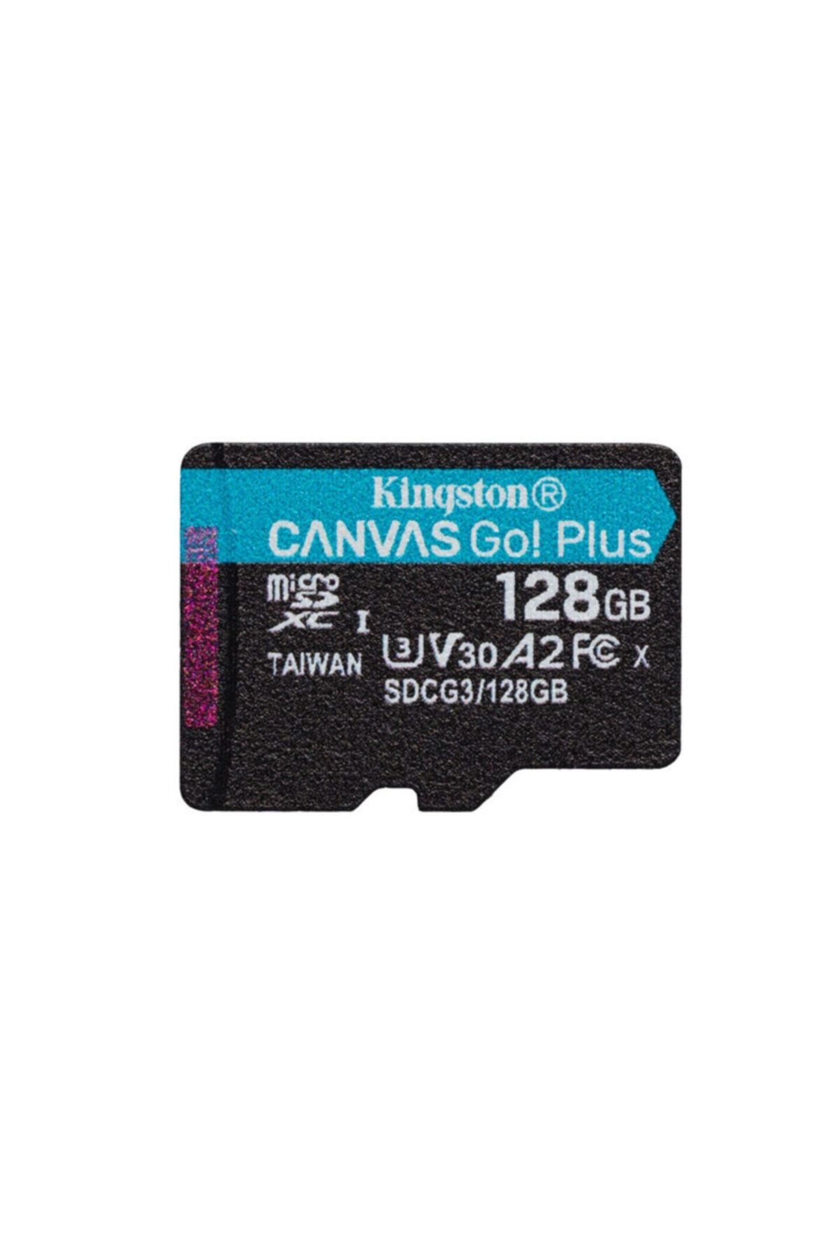 Kingston 128gb Canvas Go Sdxc Class 3 (u3) Uhs-ı Microsd Hafıza Kartı