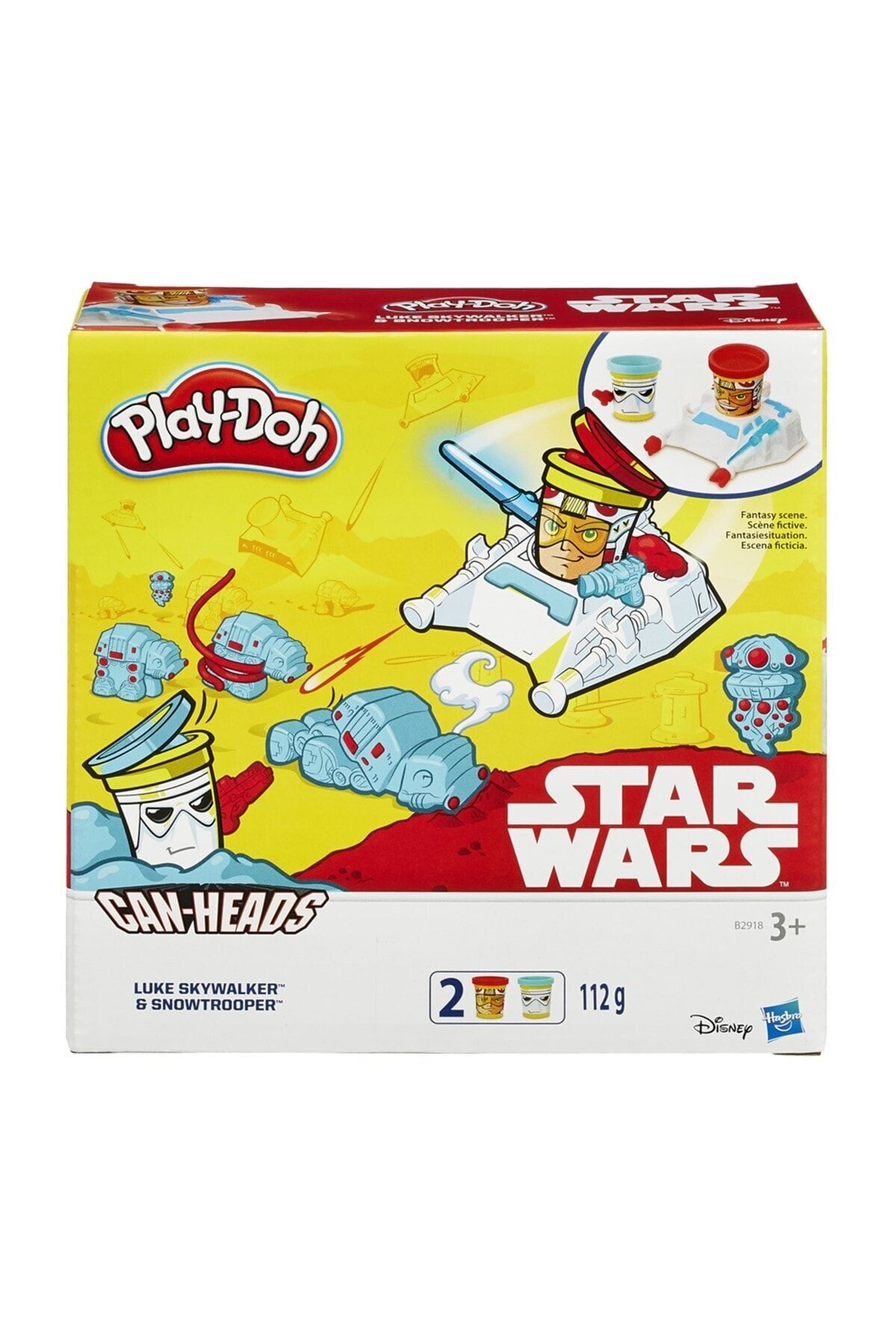Play Doh Playdoh Star Wars Ikili Kahraman Seti B0595 /