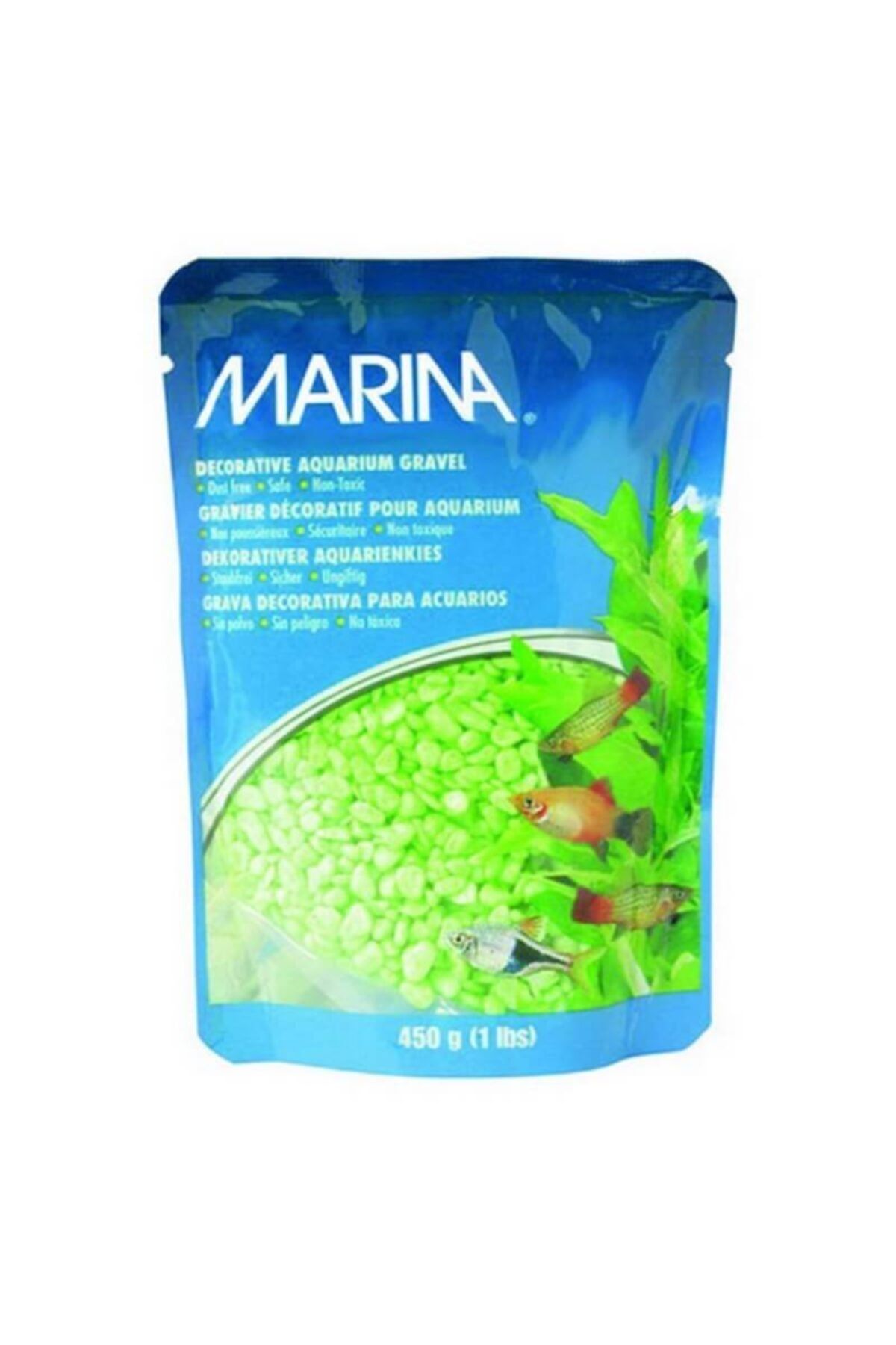 Marina Akvaryum Renkli Çakılı Yeşil 450gr