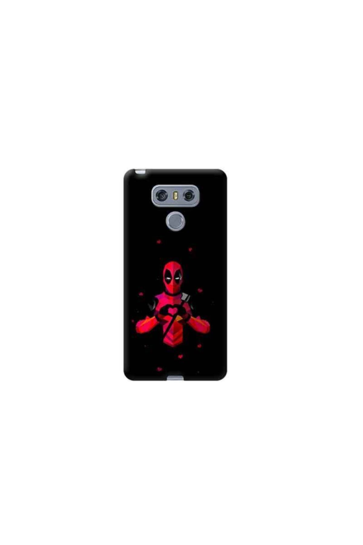Kılıf Madeni Lg G6 Deadpool Tasarımlı Telefon Kılıf Y-mdeadpoolkf0008