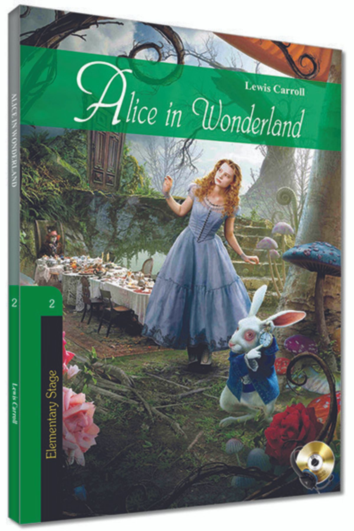 Kapadokya Yayınları Ingilizce Hikaye Stage 2 Alice In Wonderland (KAREKOD DİNLEMELİ).
