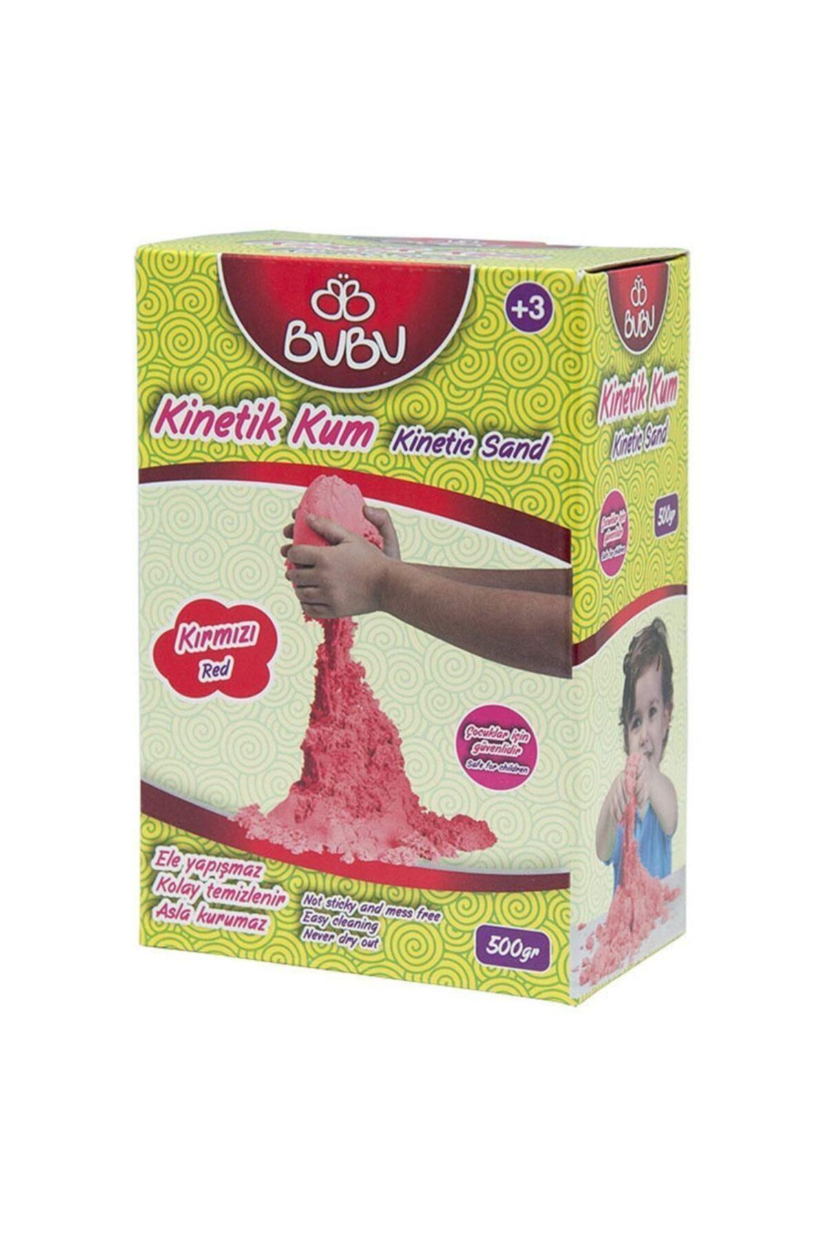 Bu-Bu Oyun Kumu 500 Gr. Kırmızı
