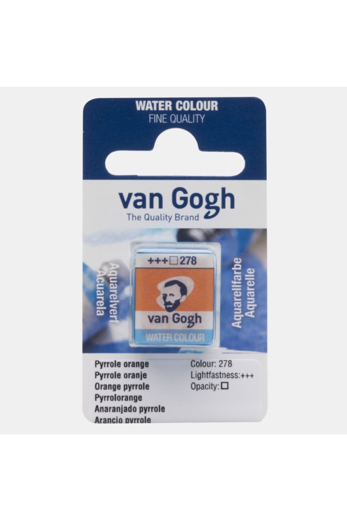 Van Gogh Gwc Suluboya Tablet Pyrrole Orange 278