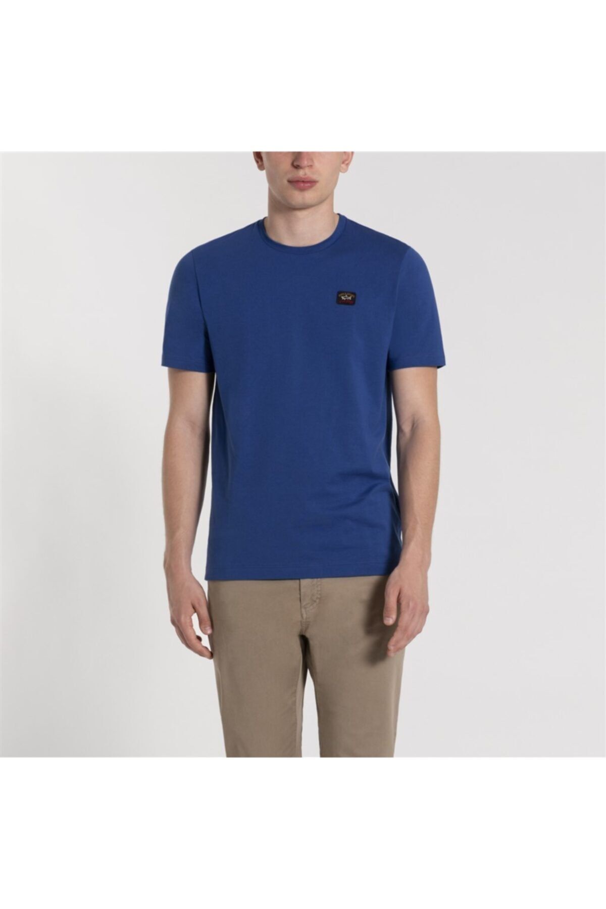 Paul&Shark Men's Knıtted T-shırt C.w. Cotton