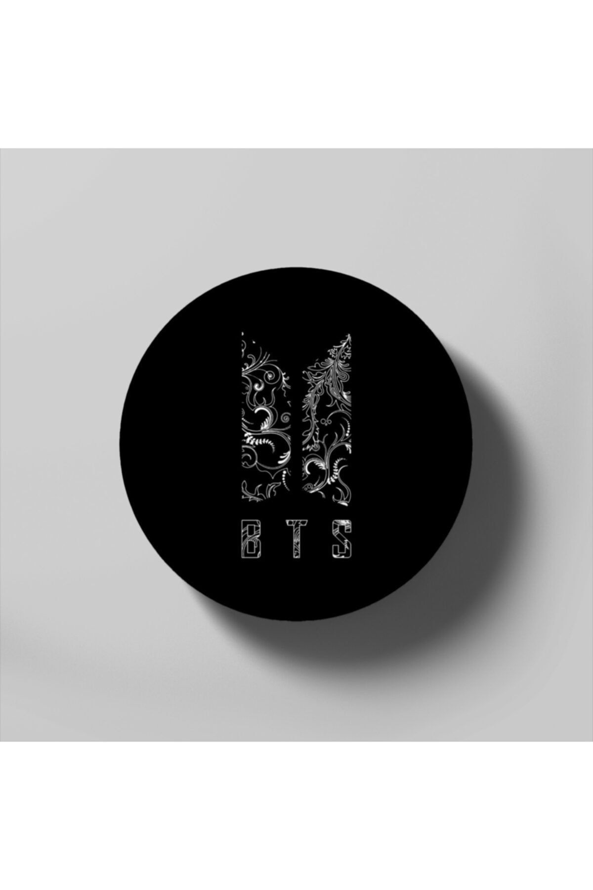 Fizello Bts - Wings Logo (decorative Flowers Only) | Army | Kpop Bardak Altlığı