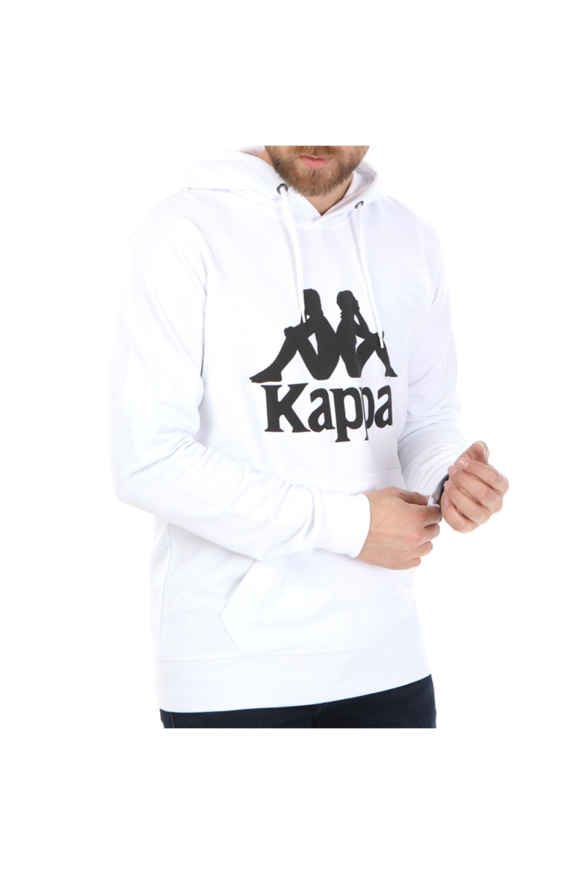Kappa 303wh20 Kapüşonlu Sw-shirt Hurdato _ Beyaz L