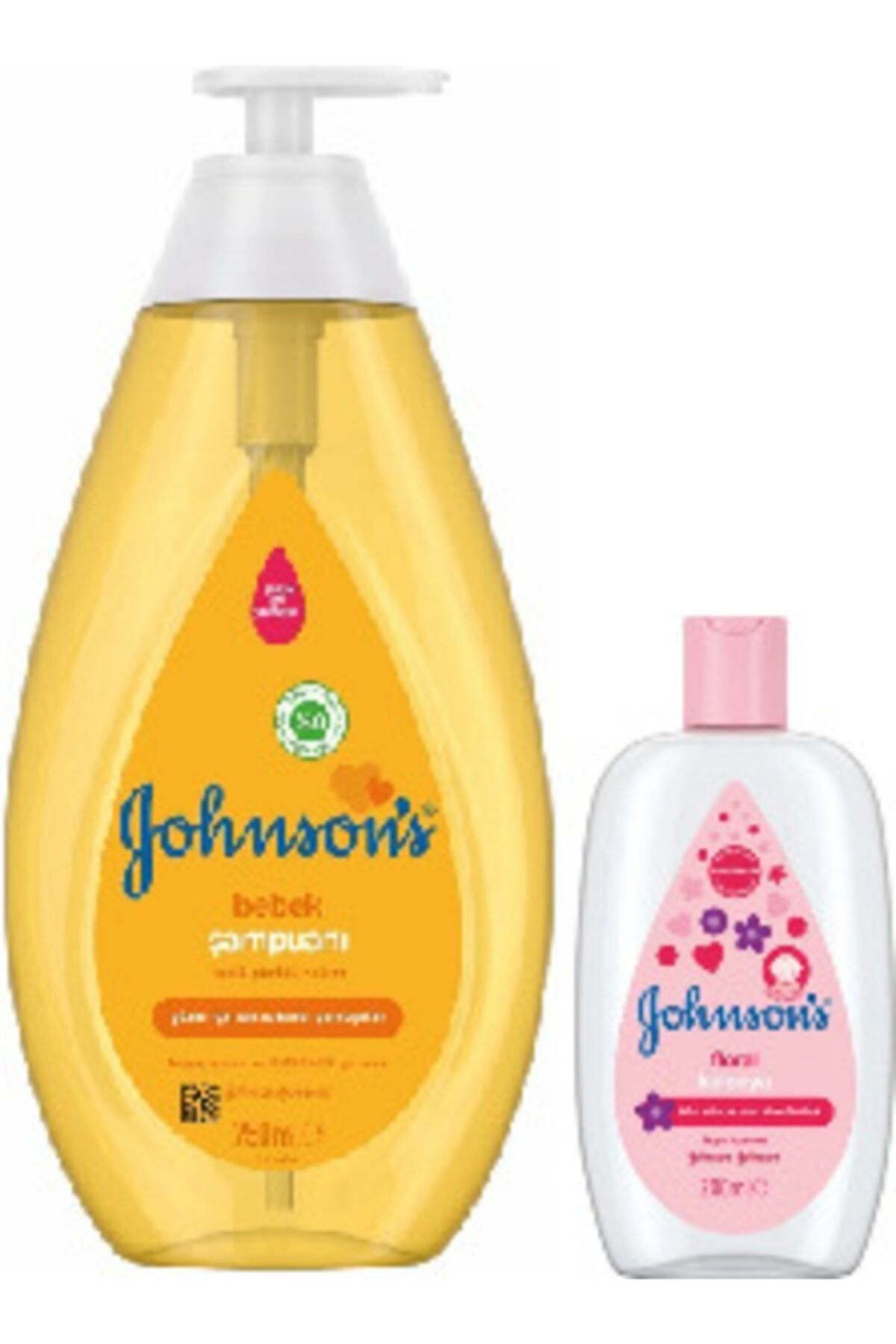 Johnson's Bebek Şampuanı 750 Ml Ve Floral Bebek Kolonyası 200 Ml