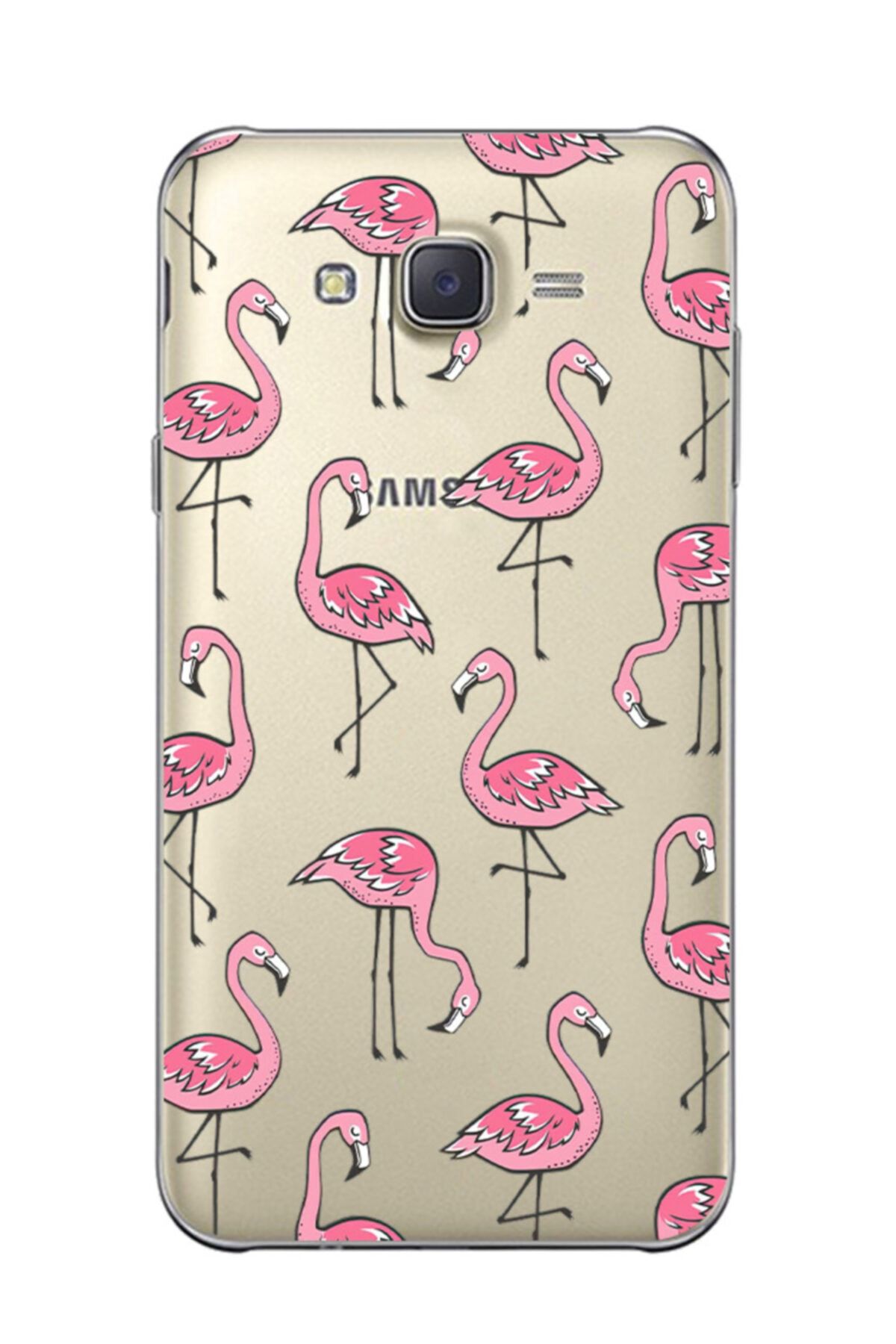 Dafhi Aksesuar Dafhi Samsung Galaxy J7 2015 Flamingo Telefon Kılıfı