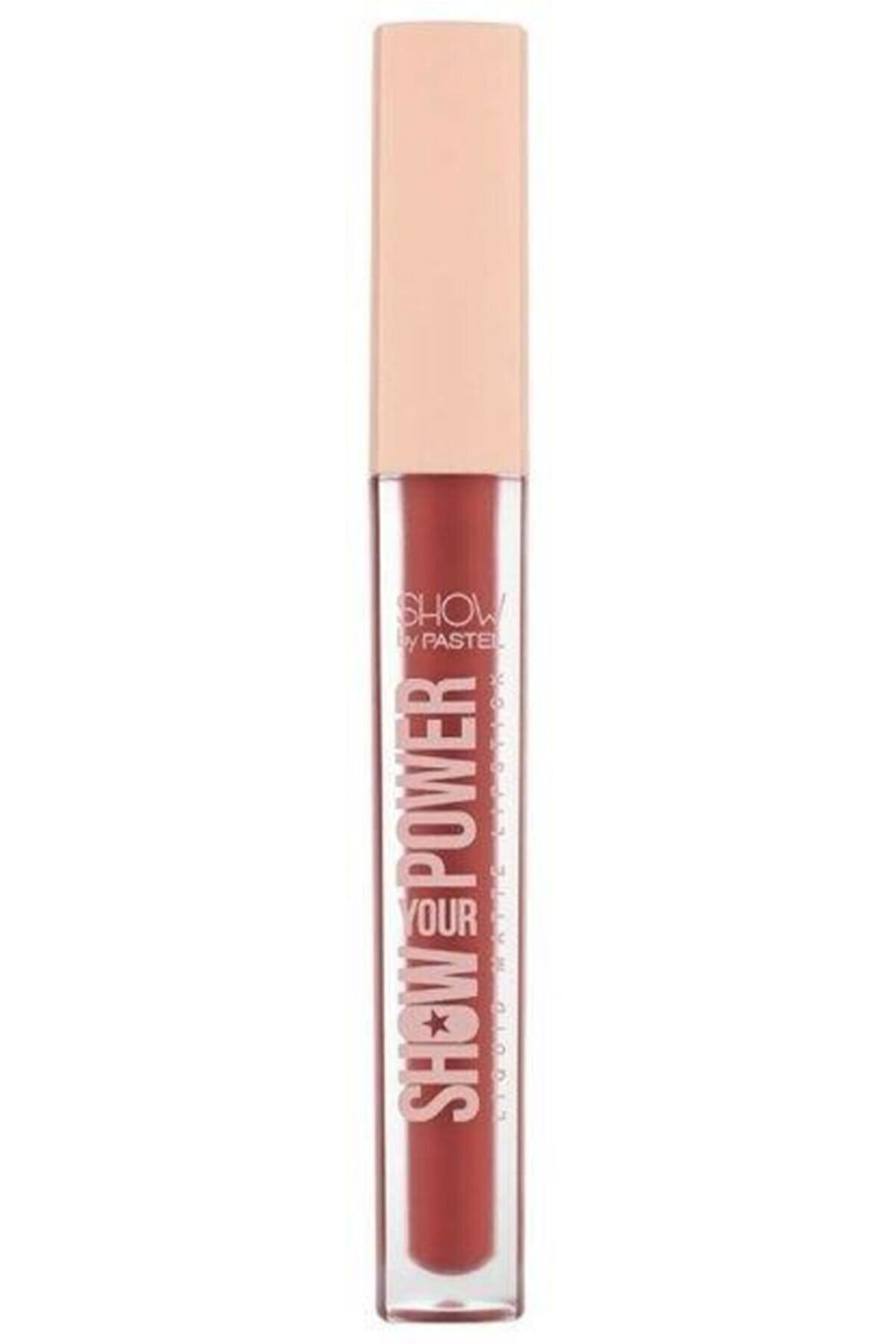 Pastel Marka: Show By - Show Your Power Liquid Matte Lipstick No: 604