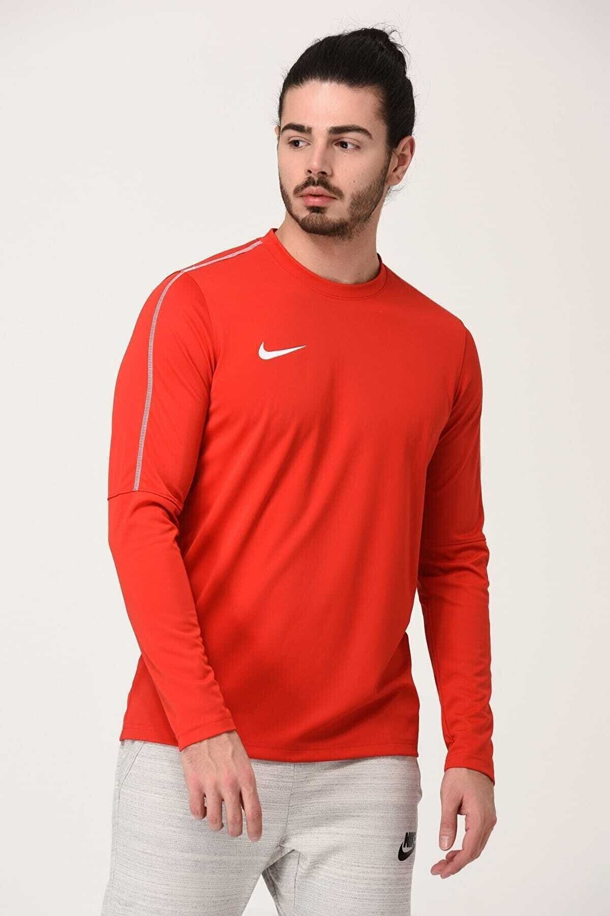 Nike Erkek Sweatshirt - Men’S Dry Park18 Football Crew Top - AA2088-657