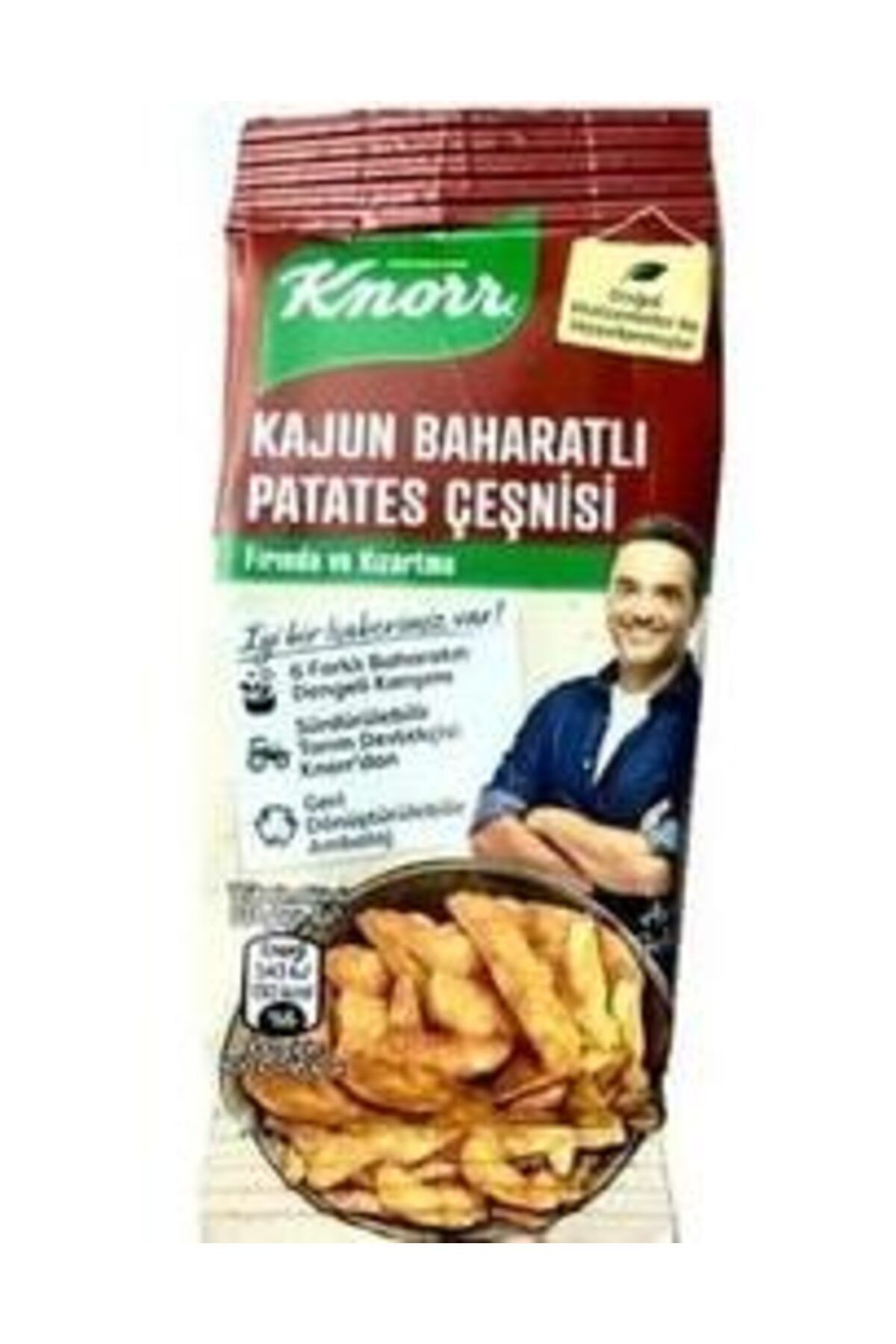 Knorr Kajun Baharat Patates Cesnisi 60Gr