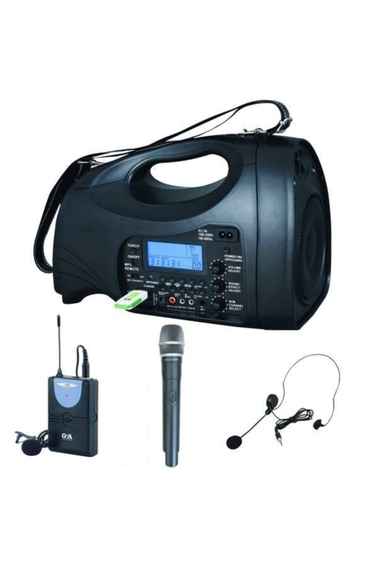 Gold Audio Ga 610 Y Taşınabilir Amfi-yaka Mikrofonlu