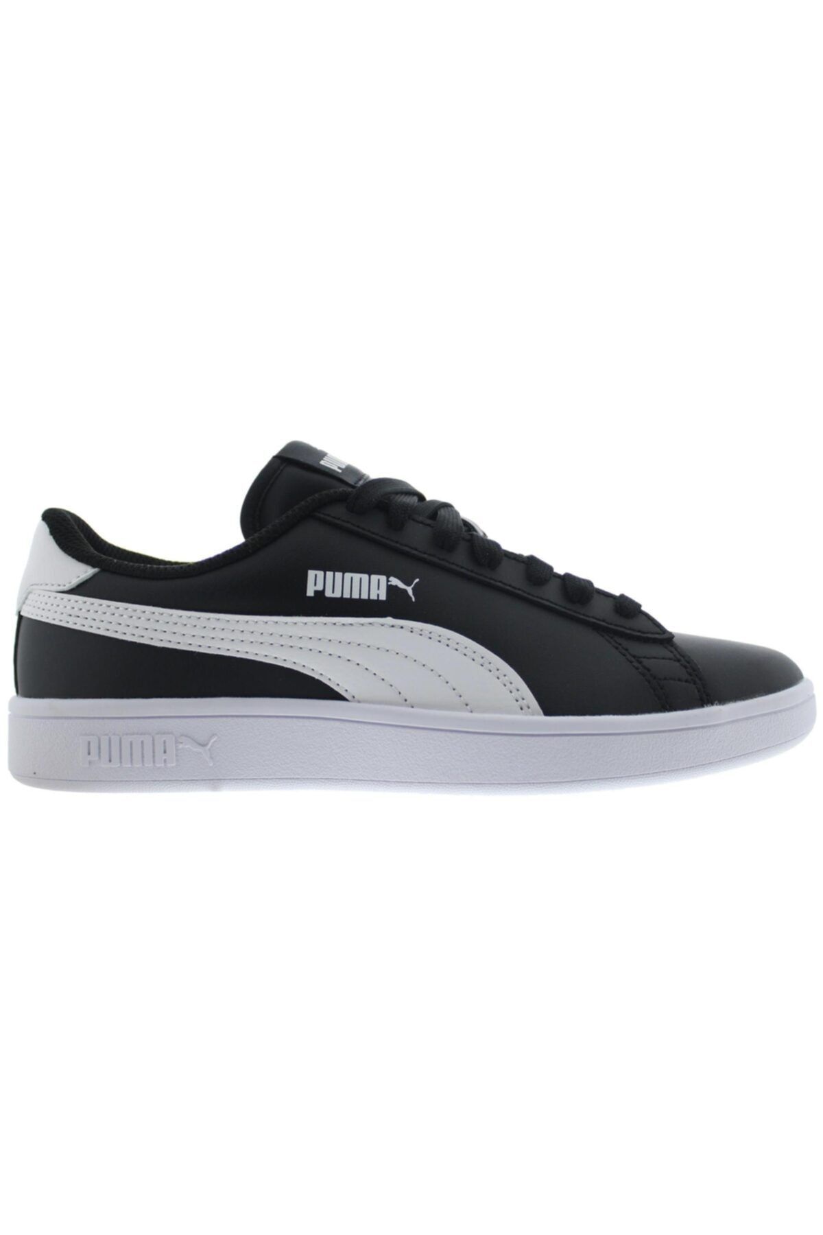 Puma Smash V2 L Jr Siyah Beyaz Kadın Sneaker Ayakkabı 100348757