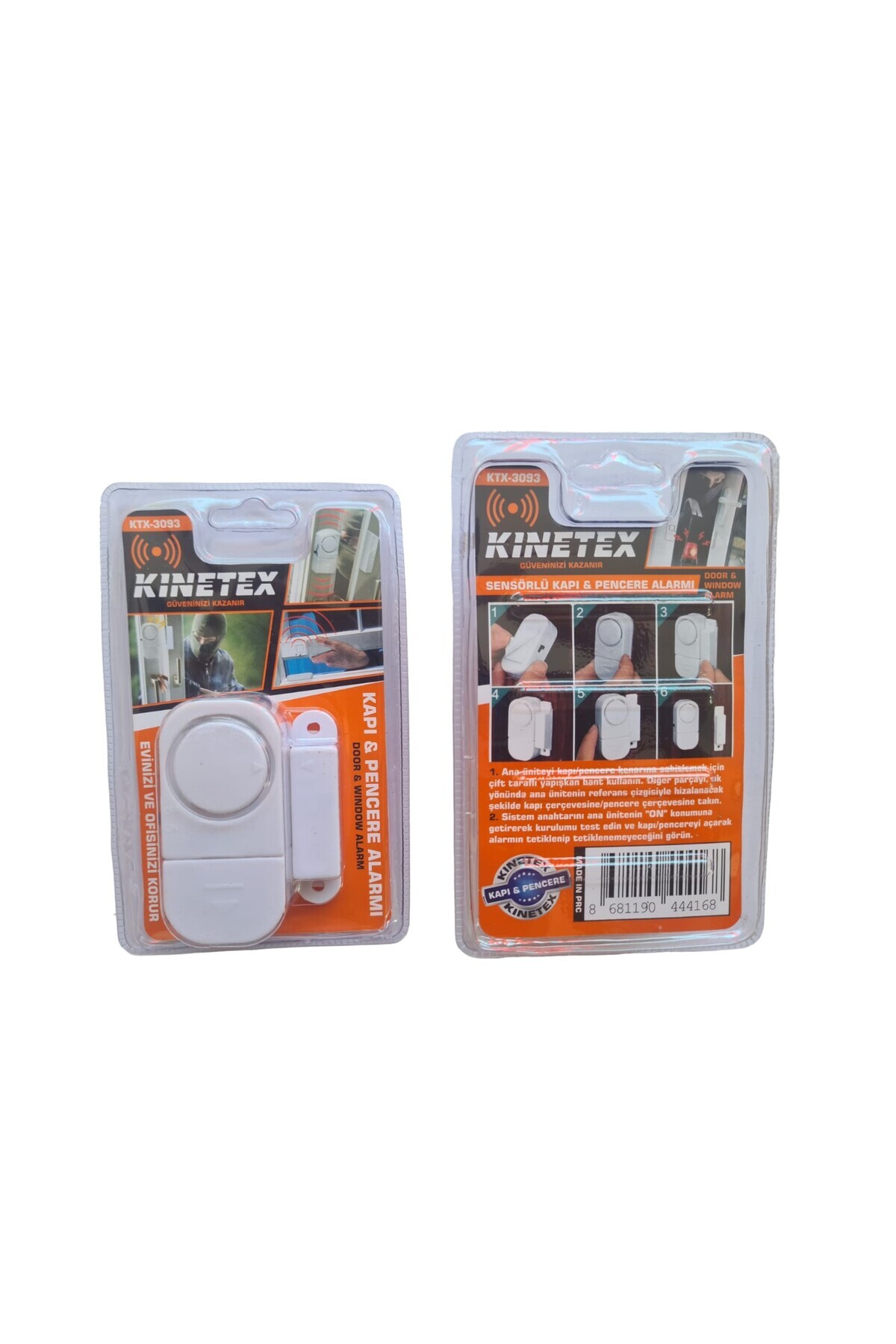 Genel Markalar Sensörlü Kapı Pencere Alarmı Kablosuz Ev Güvenlik Sistemi Yüksek Sesli