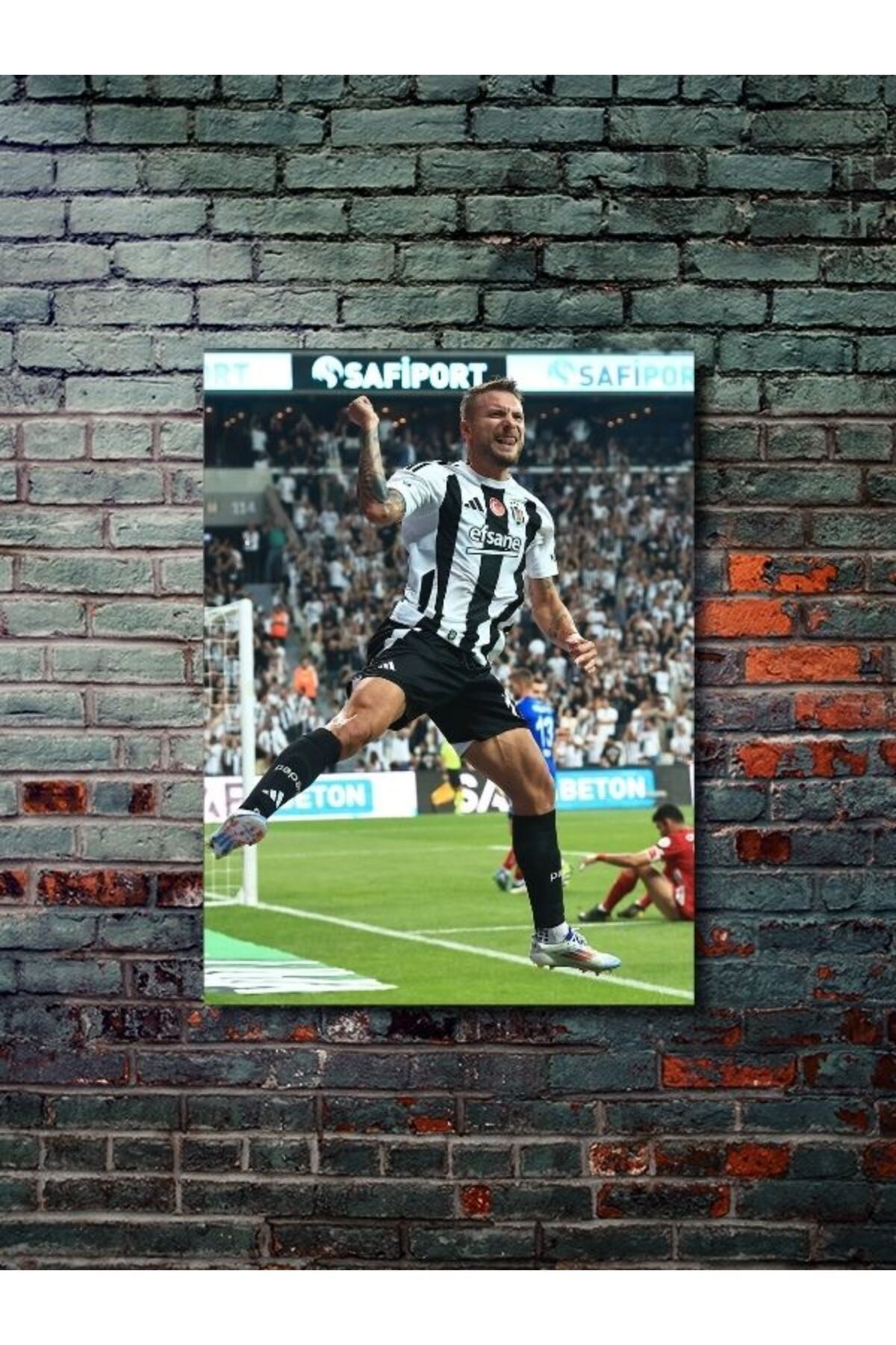 Beşiktaş Ciro İmmobile  - Beşiktaş - BJK - Spor Posterleri, Takım Posterleri Özel Tasarım Kağıt Poster