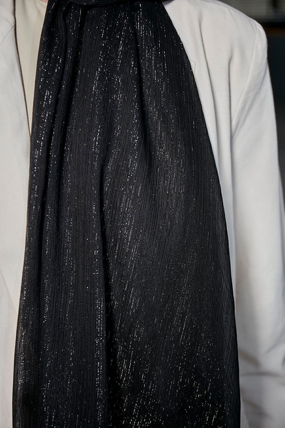 Scarf Simli Abiye Şal - Elegant ve Şık Şal Çözümünüz