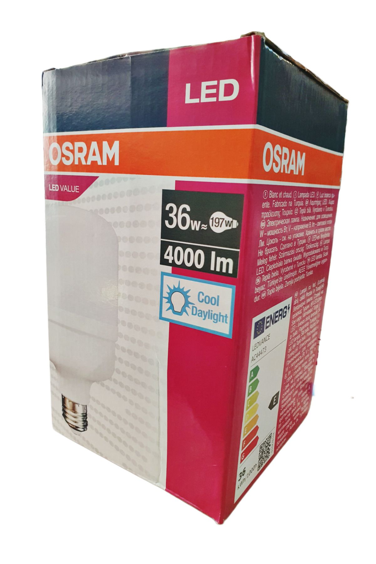 Osram Ledvance Osram Value Clt Jumbo Led Ampul 36W/197W 865 Beyaz Işık  E27 Torch E27 Ampul
