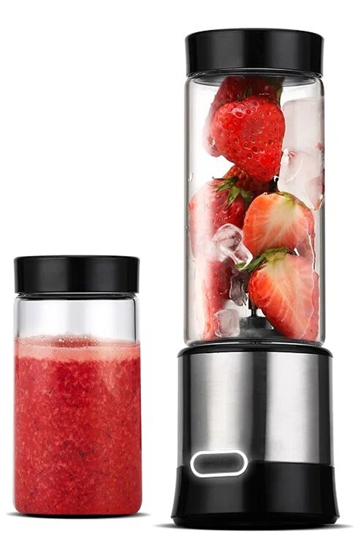 ThenTech Şarj edilebilir Güçlü Taşınabilir El Mikseri Sporcu İçeceği Hazırlamak İçin Mikser Şarjlı Blender