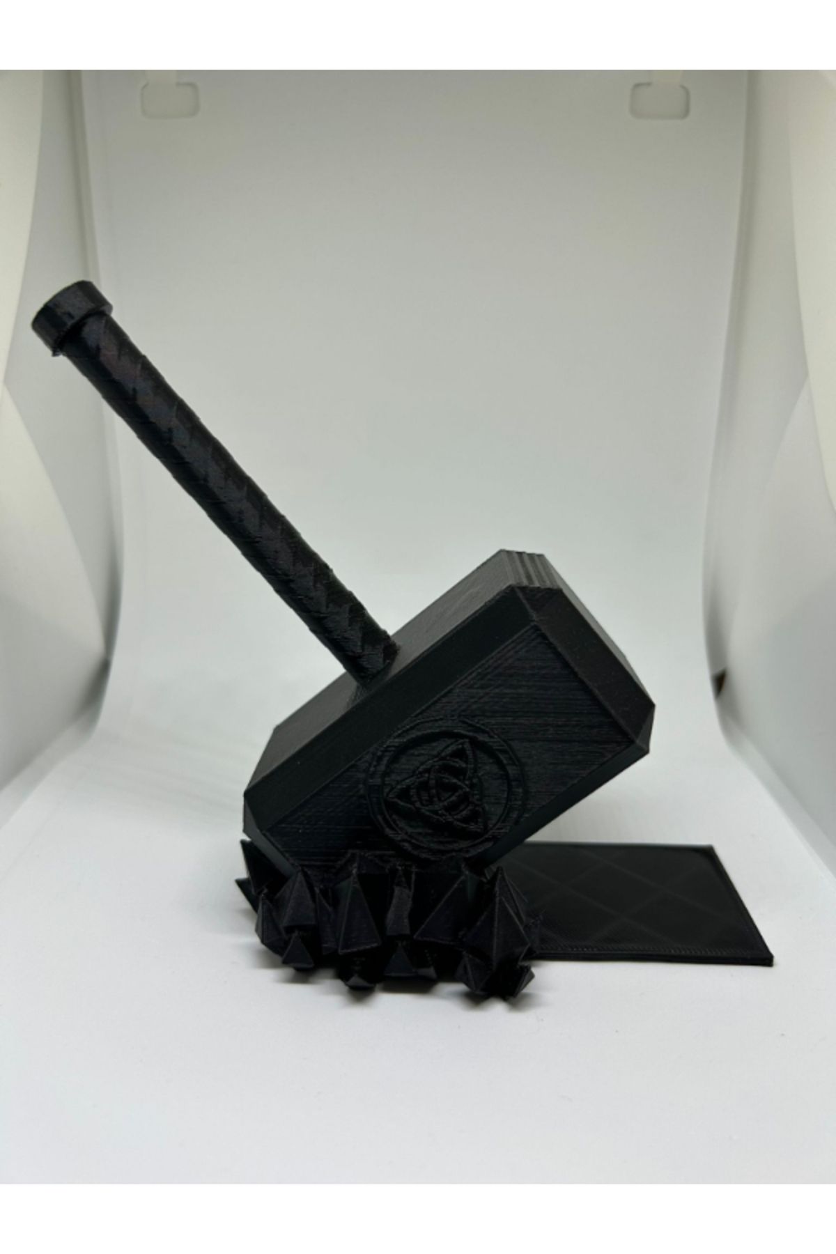 Miralux Thor Mjolnir, Çekiç 3D  Biblo  / Figür  Siyah 13 Cm