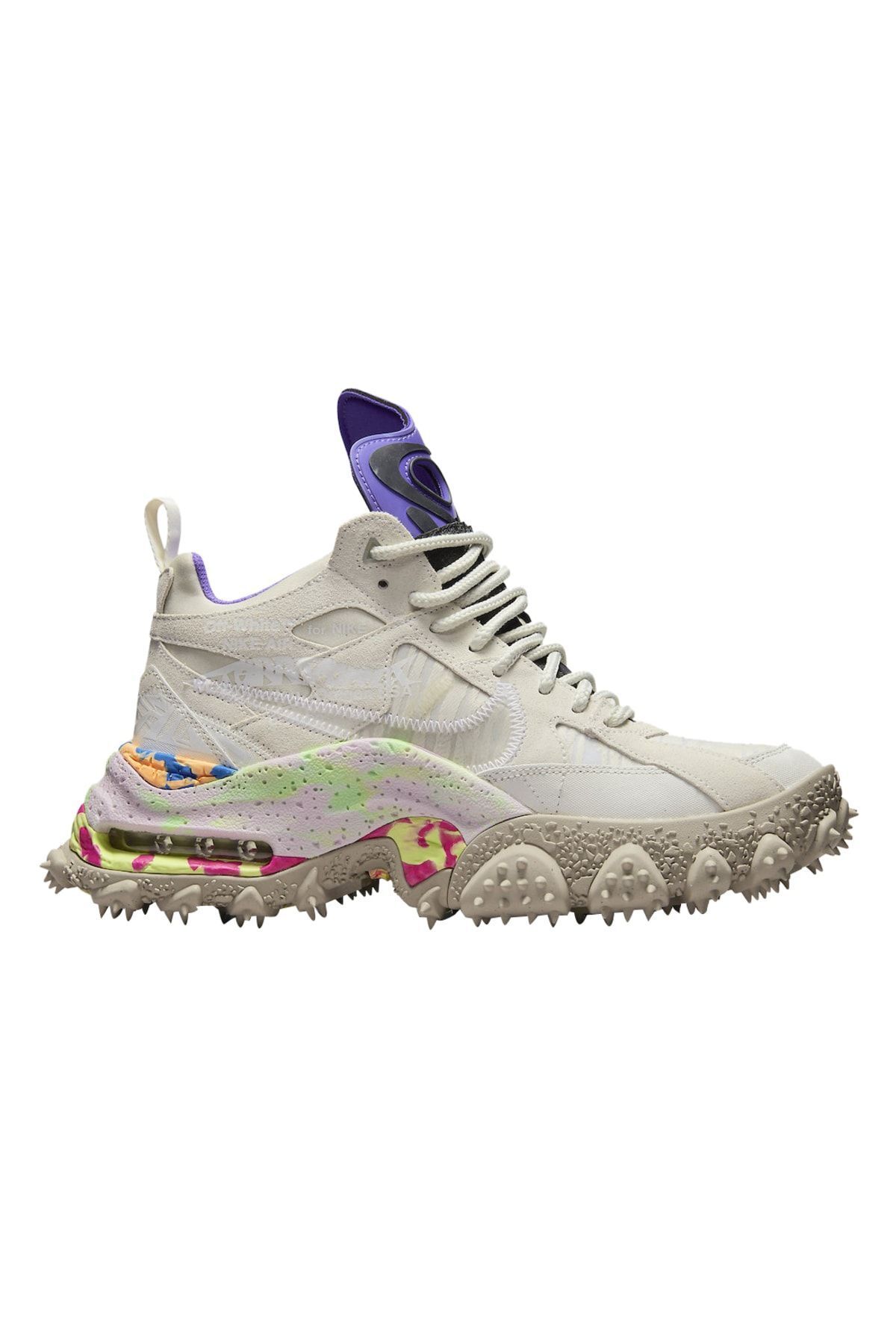 Nike Air Terra Forma Off-white Summit White Psychic Purple Unisex Spor Ayakkabı Dq1615 100