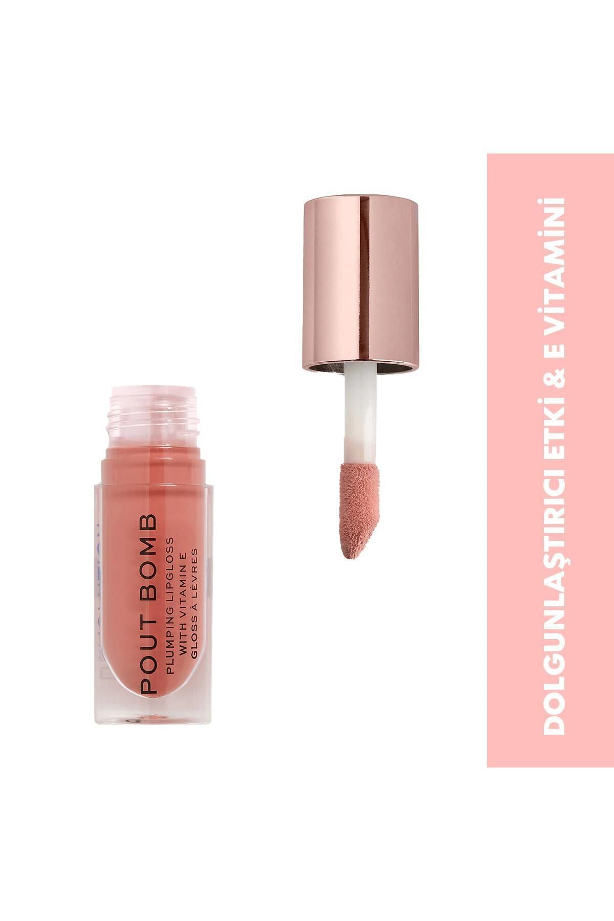 Revolution Revolution Dudak Dolgunlaştırıcı Ve Parlatıcı - Pout Bomb Plumping Gloss - Kiss