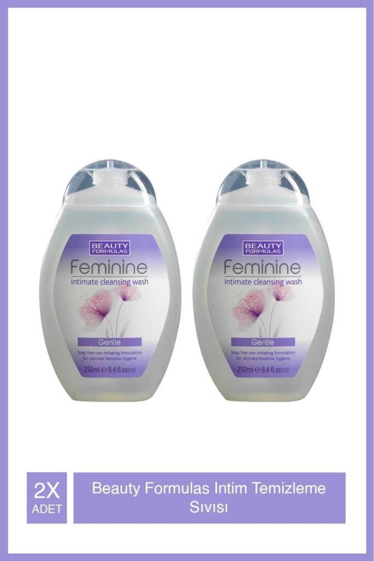 BEAUTY FORMULAS Intim Temizleme Sıvısı 250 ml X2 Adet
