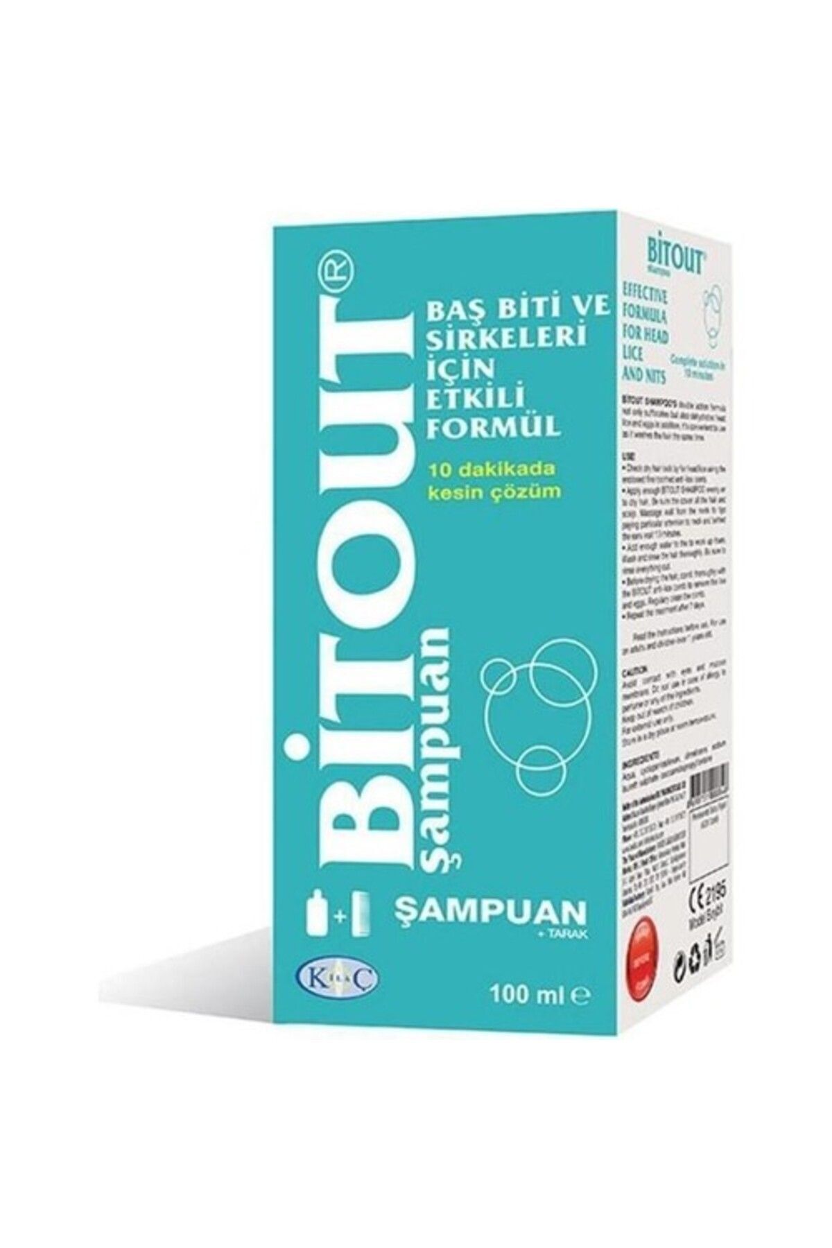 BITOUT Koç Ilaç Bitout Şampuan 100 ml