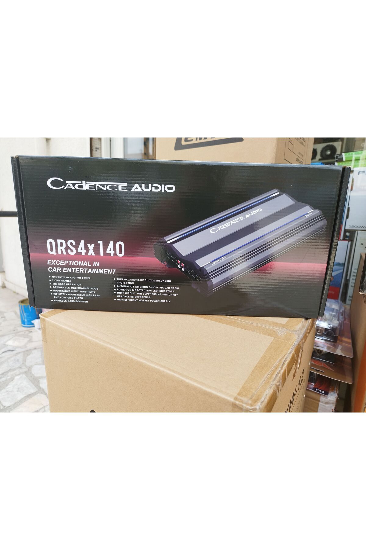 Cadence QRS4.140 SERİSİ 7000 W 4X140 RMS ANFİ