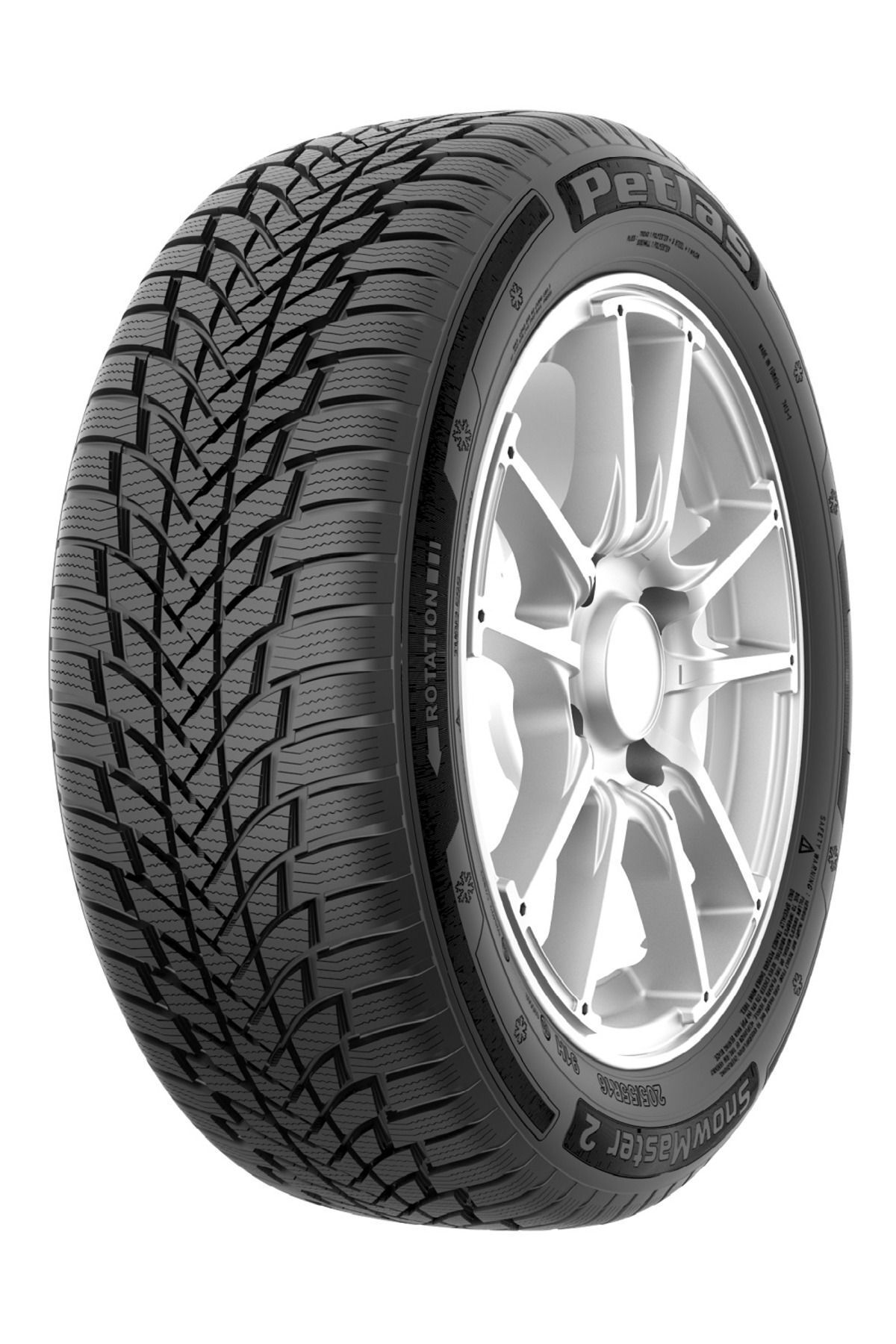 Petlas 195/65 R15 TL 91H SNOWMASTER2 bir adet kar lastiği