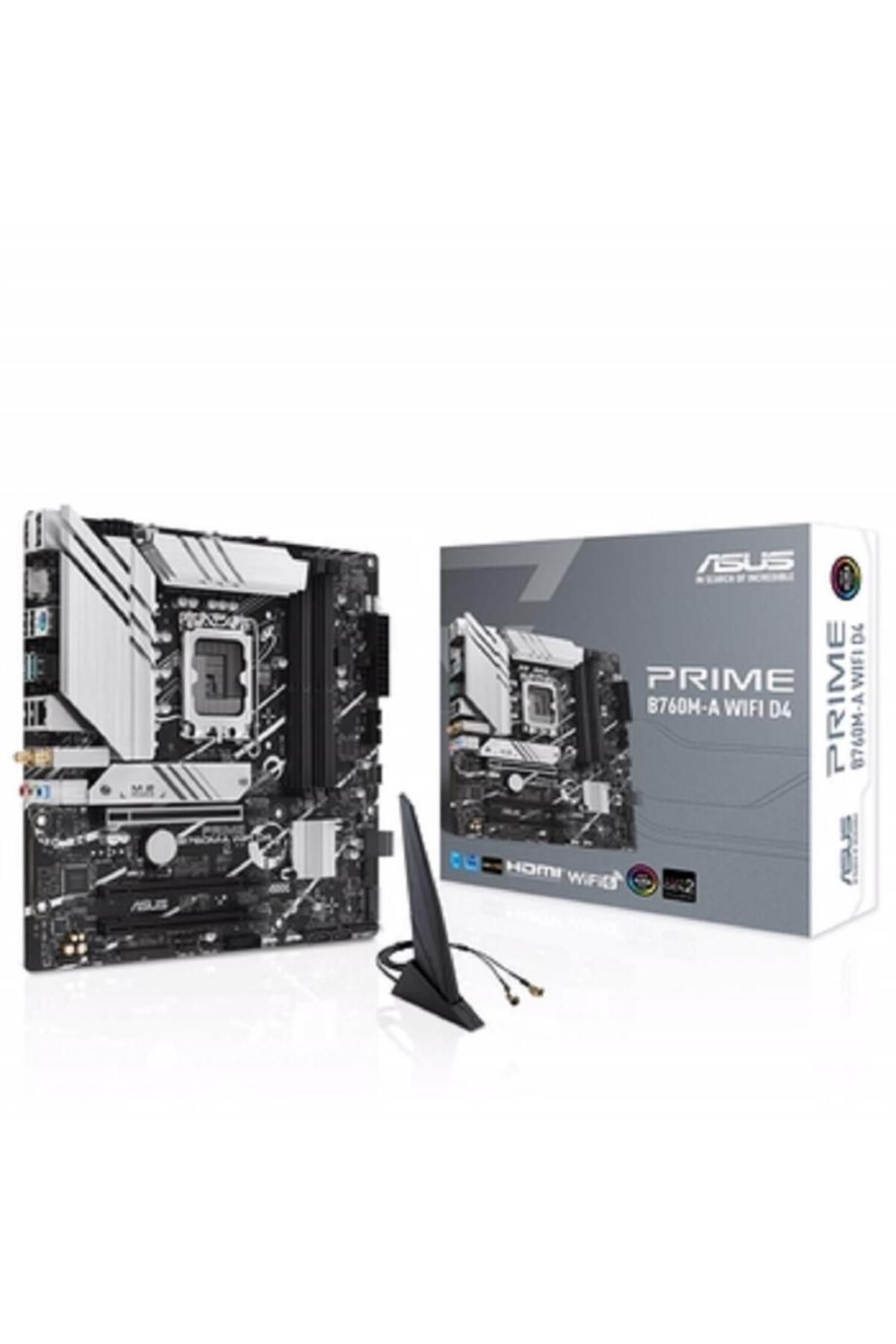 ASUS PRIME B760M-K D4 DDR4 5333MHz(OC) RGB M.2 mATX 1700p