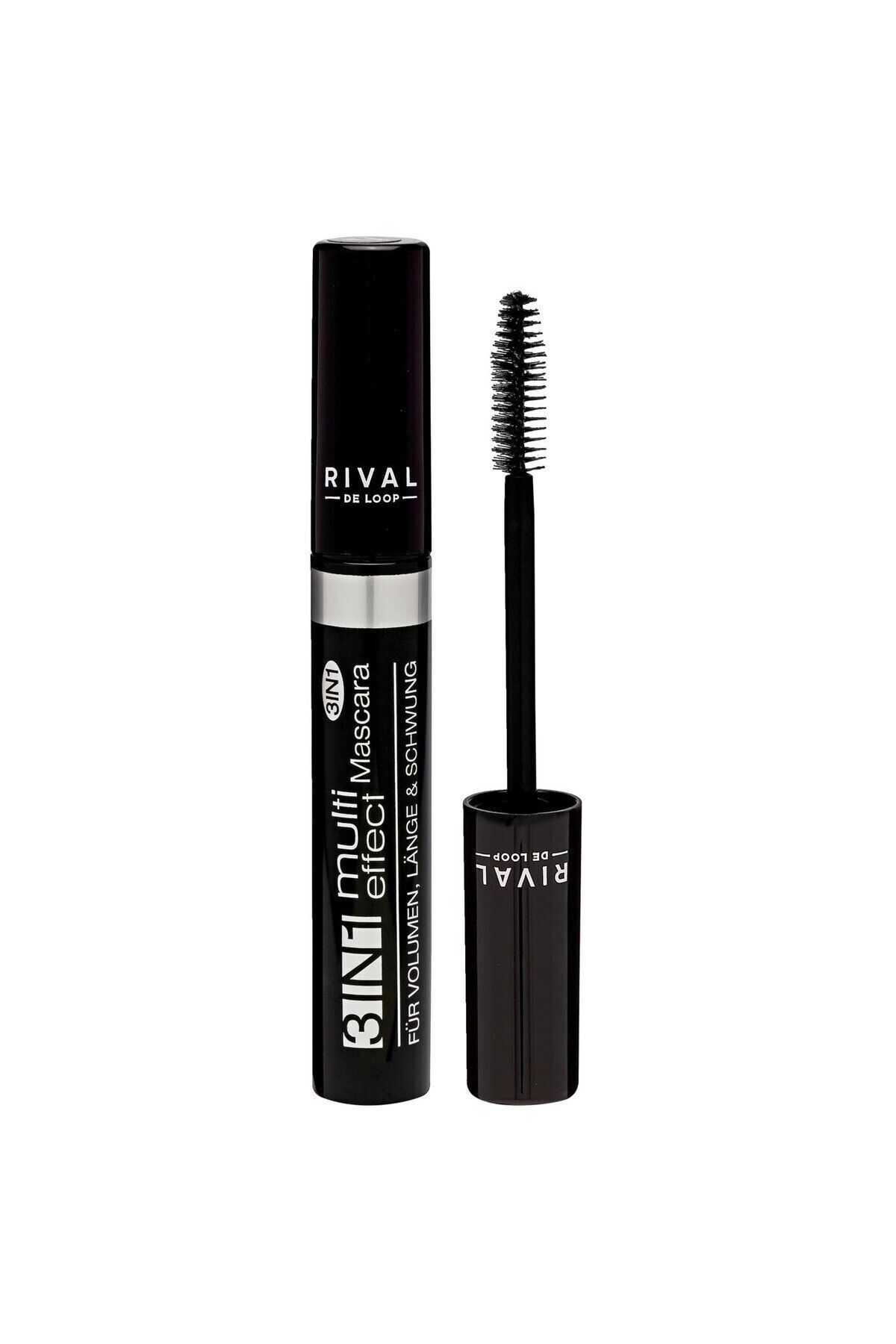 Rival De Loop Multi Effect 3in 1 No:1 Siyah 8 ml Maskara