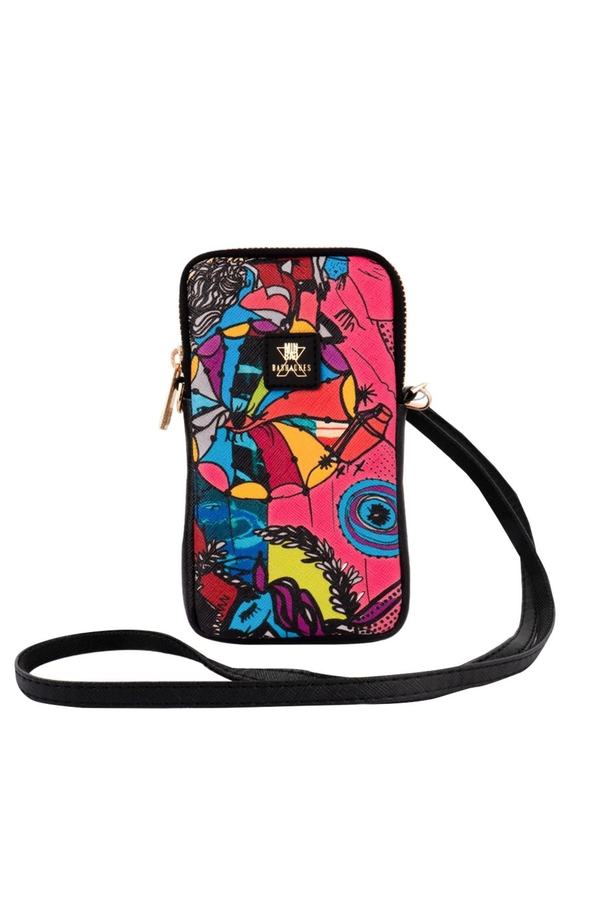Mınbag Bashaques Telefon Çantası 567567-05 Burnıng Man