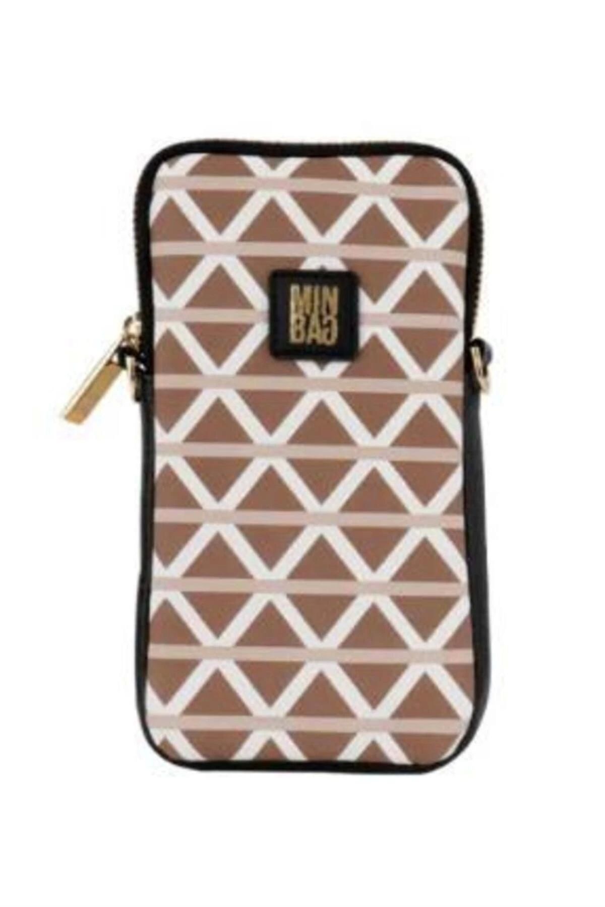 Mınbag Marın Telefon Çantası 566-12 Kahverengi