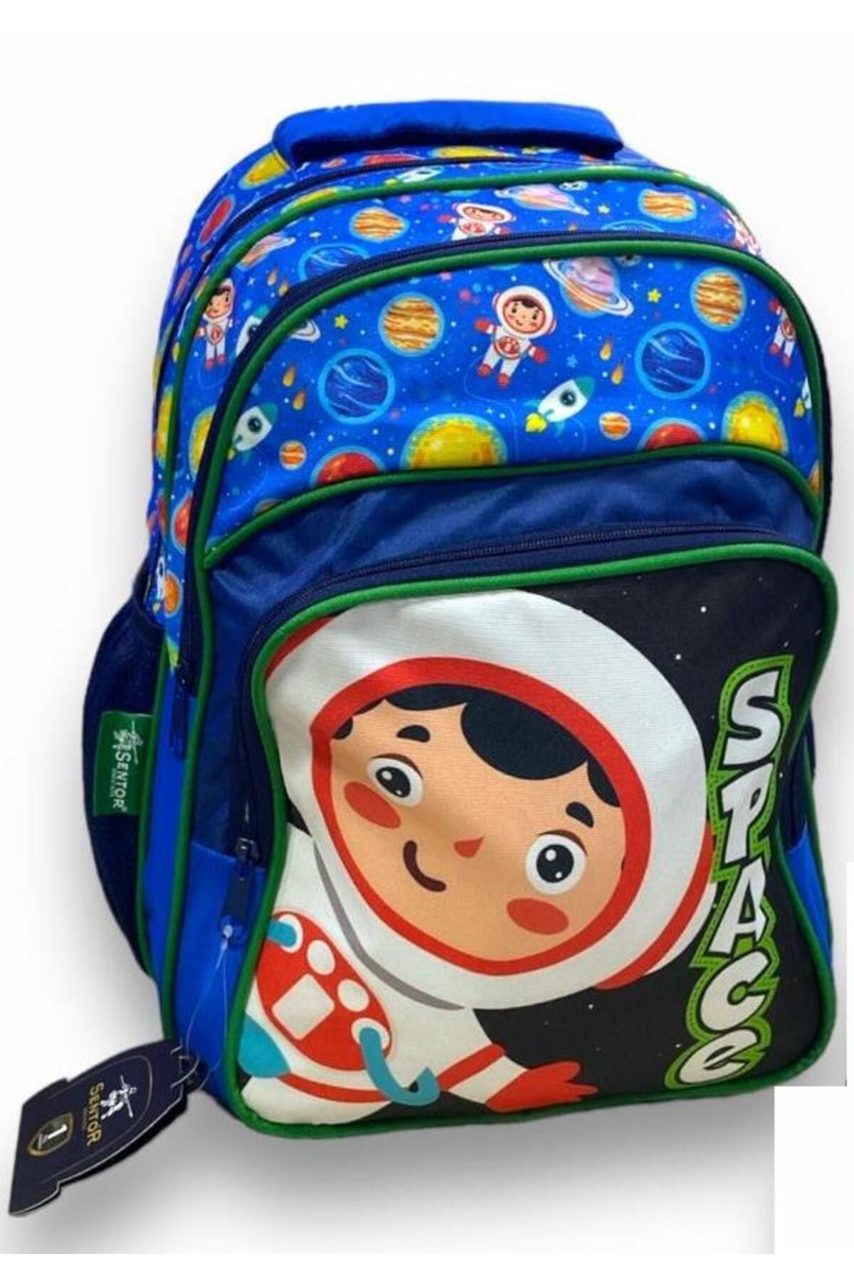 Sentor Snılk22-05E Space Mavi İlkokul Çantası