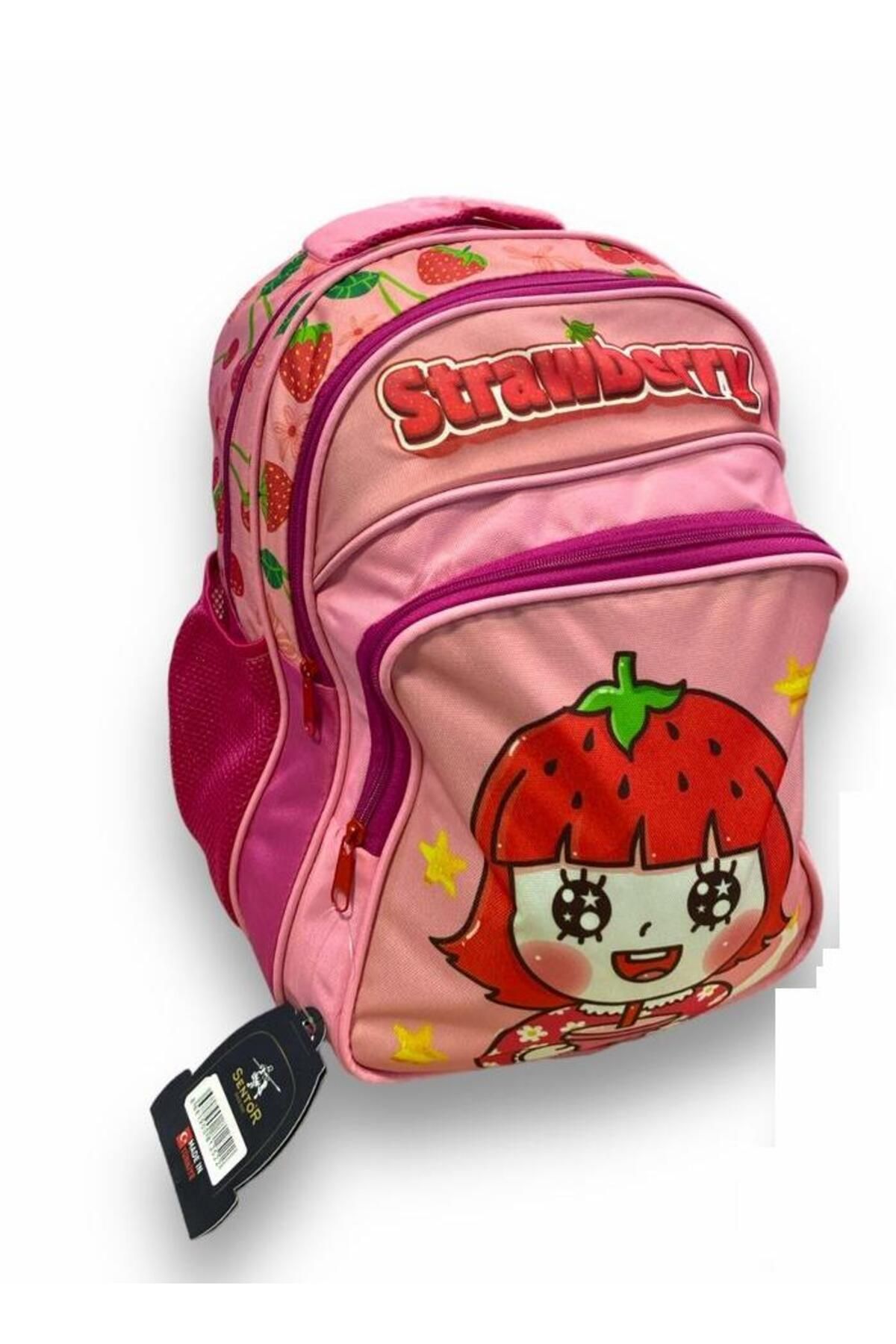 Sentor Snılk22-06K Strawberry Pembe İlkokul Çantası