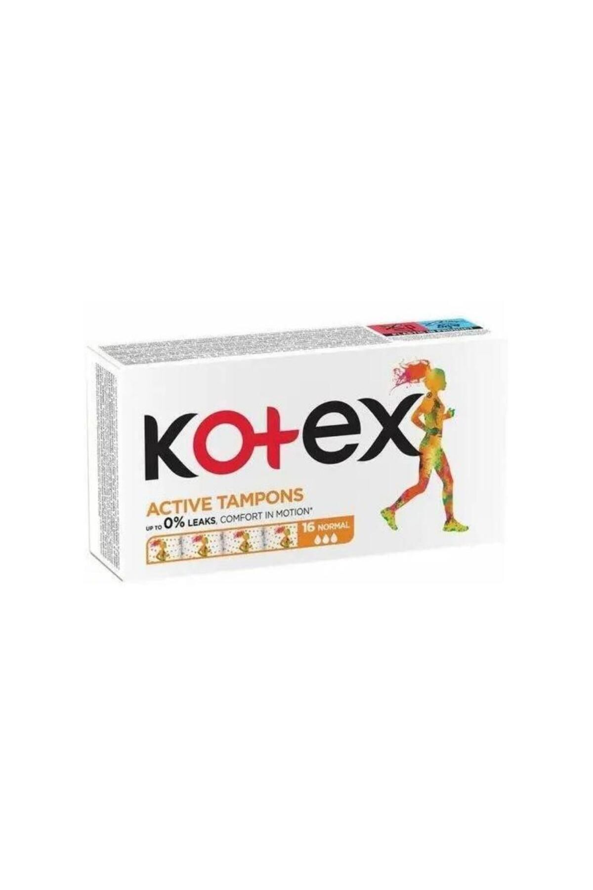 Kotex Actıve Tampon 16 Lı Normal