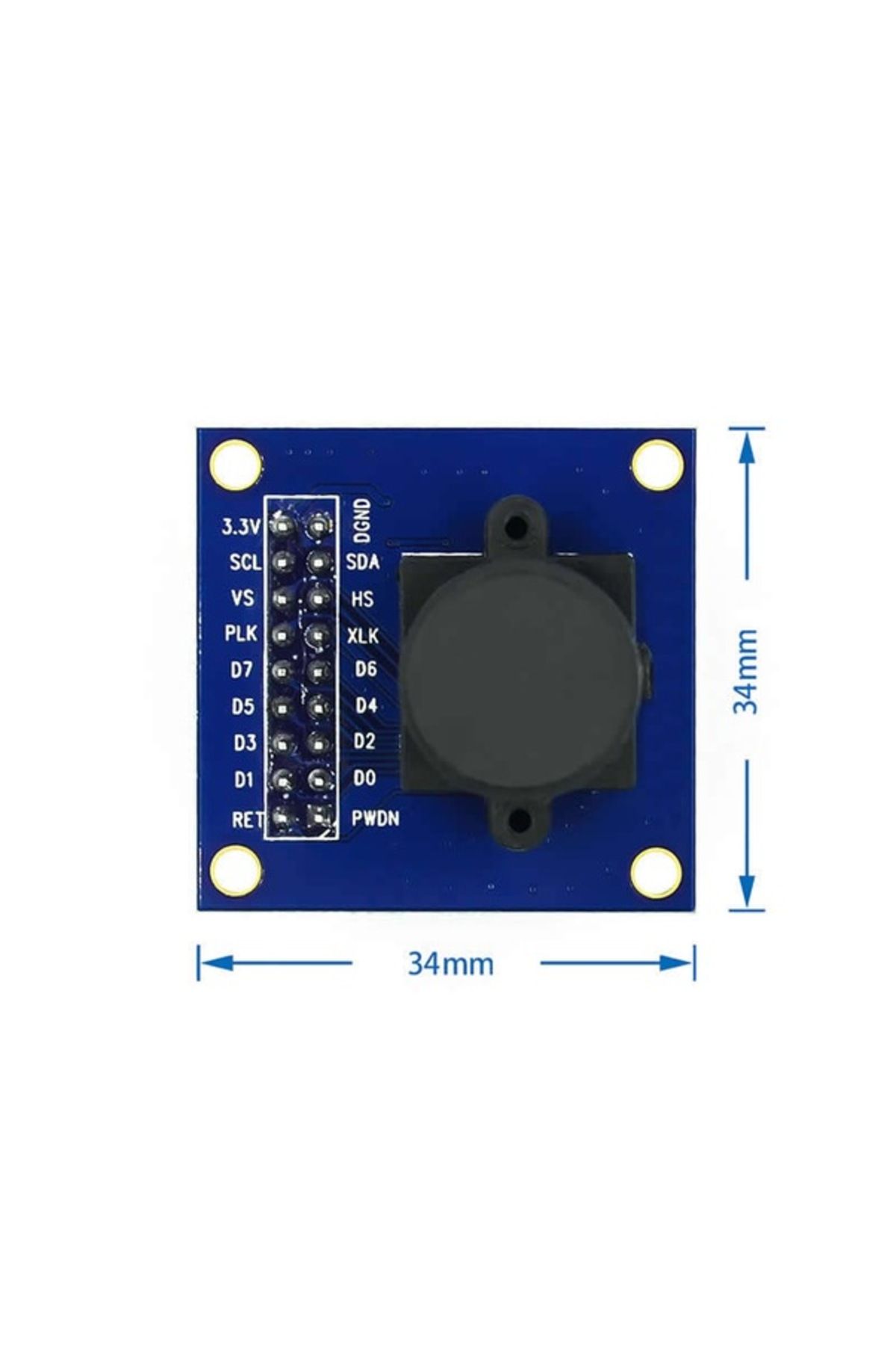 areacollection Arduino Vga Kamera Modülü Ov7670