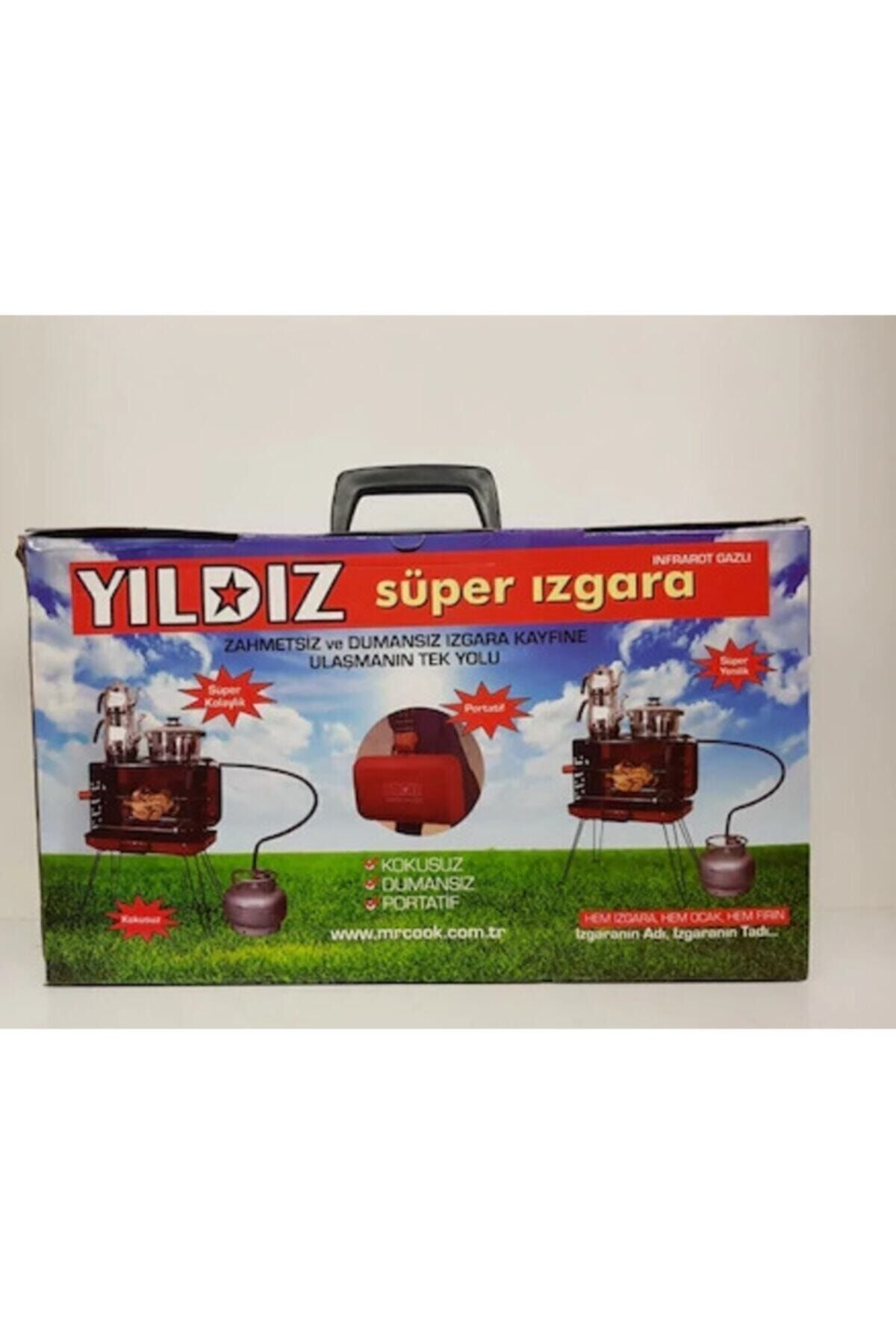 YILDIZ Tüplü Izgara -çanta Mangal