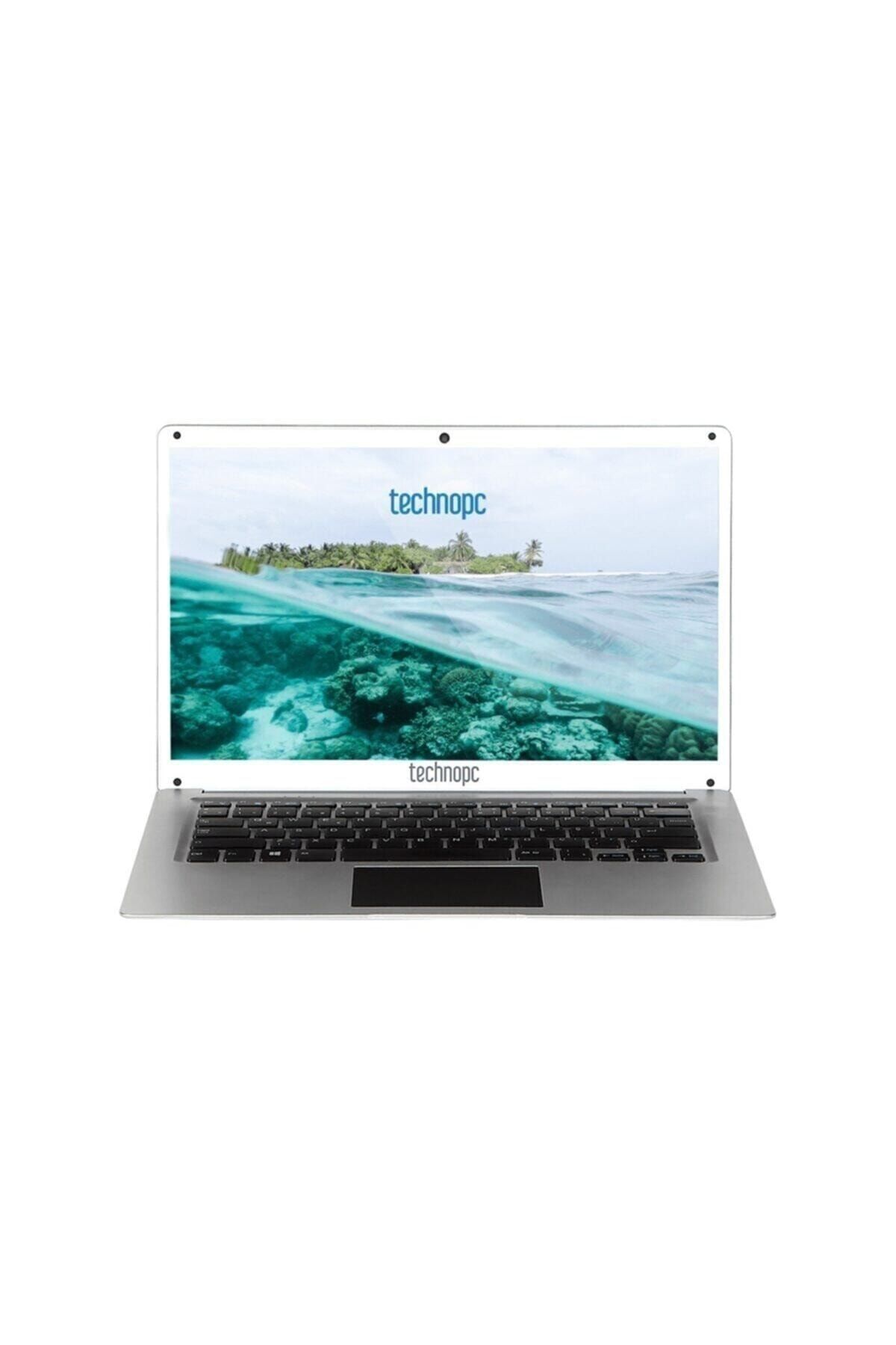 Technopc Aura Tı14n37 14" Fhd Intel Pentium N3710 4gb 128gb Emmc Ssd Ac Wifi Windows 10 Notebook