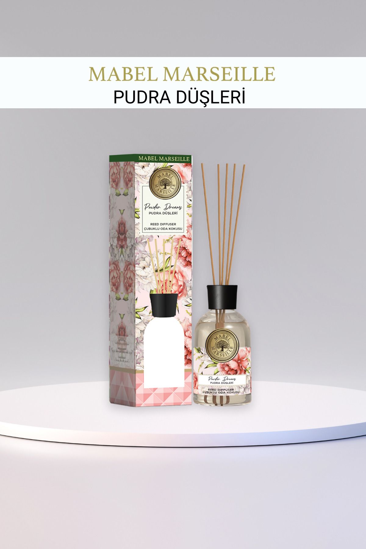Mabel Marseille Mabel Marseille Pudra Düşleri Çubuklu Oda Kokusu 100 ML
