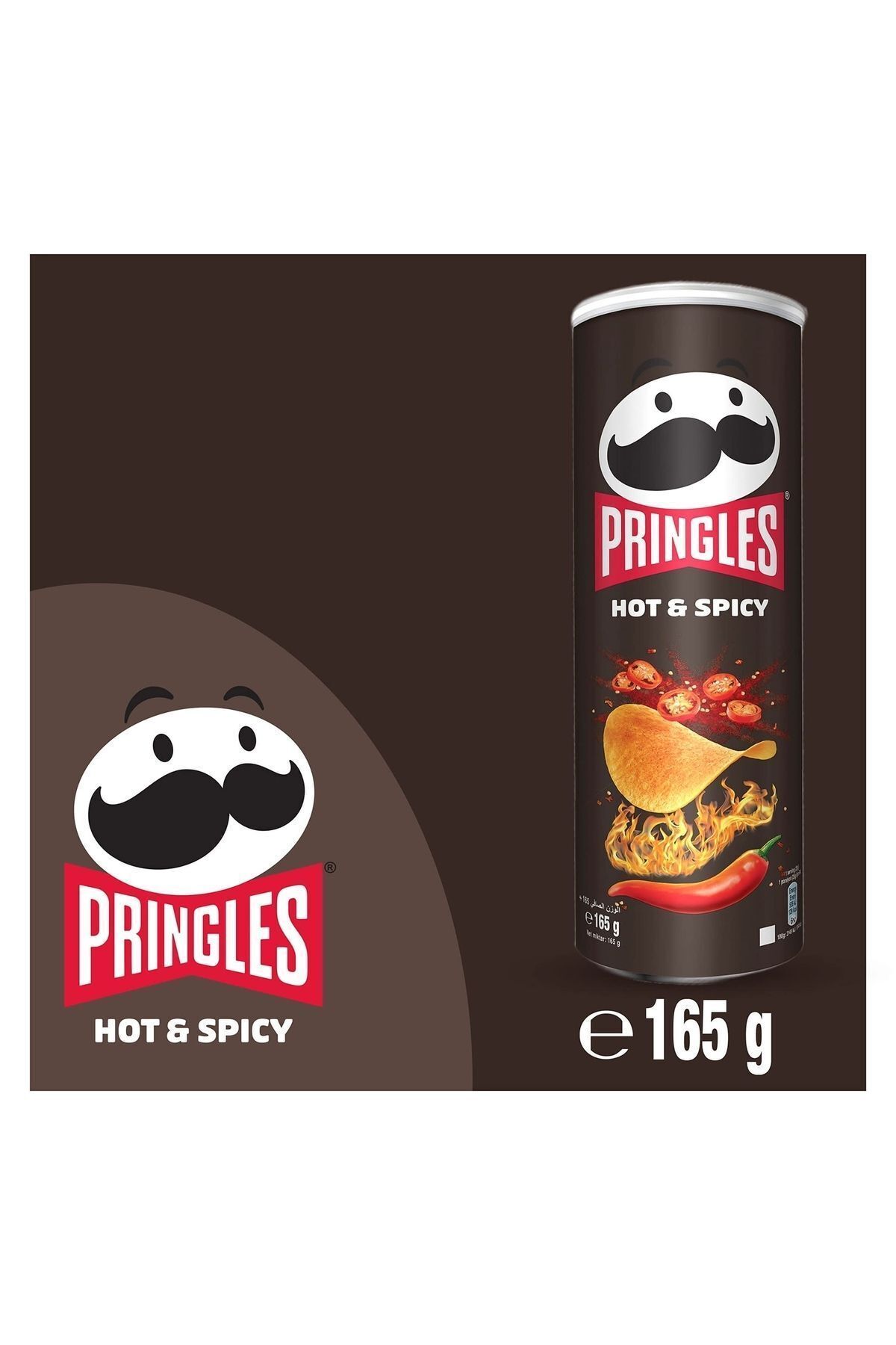 Pringles HOT & SPICY 165 Gram - Pringles Acılı ve Baharatlı 165 Gram