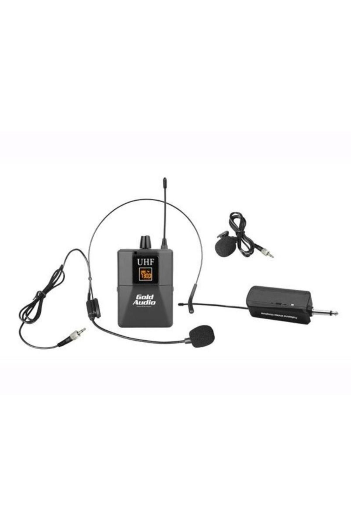Gold Audio GX 831 Y UHF - Tek Yaka Mikrofon - Gold Audio