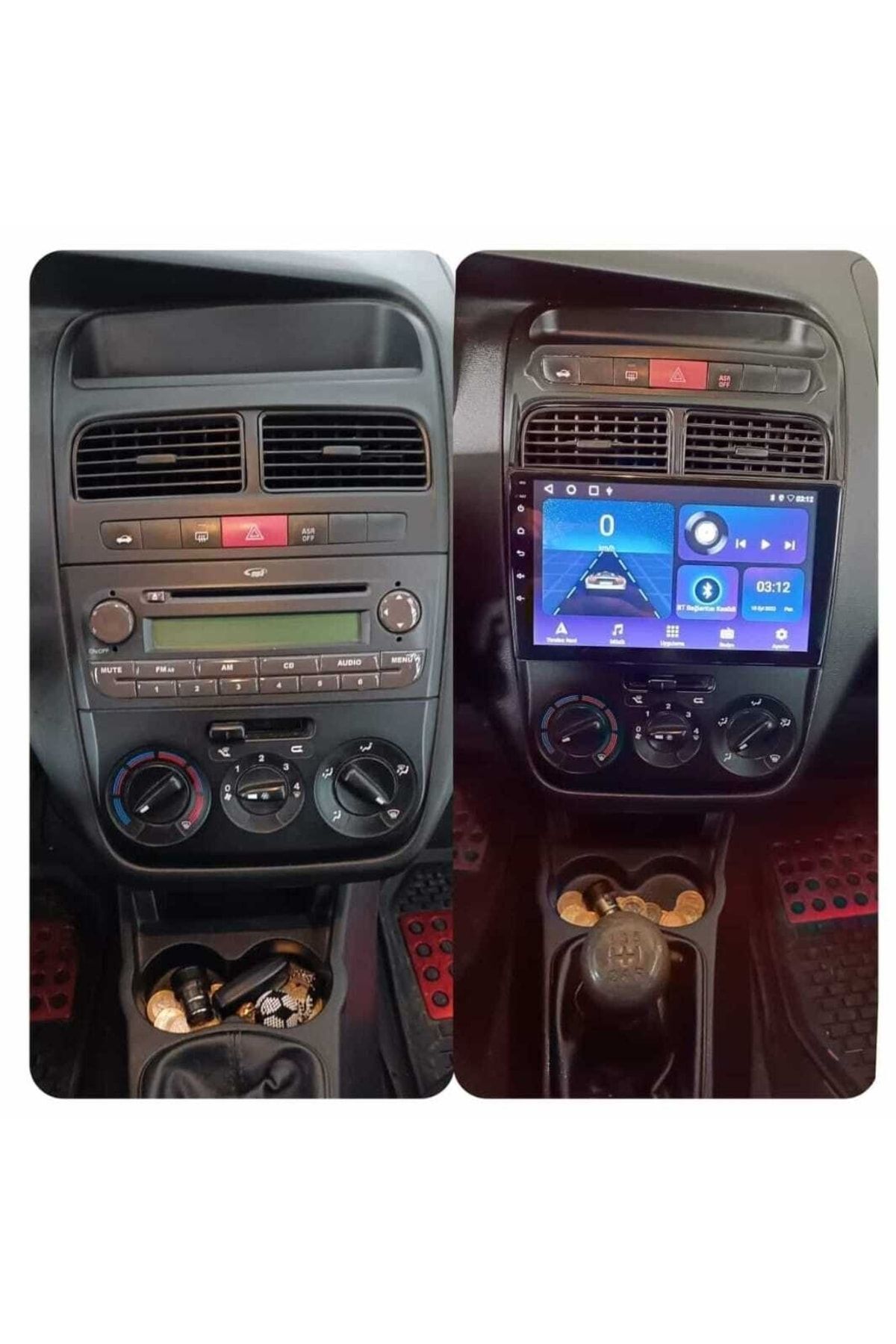 Mat Fiat Linea Carplay 2 32 Android Uyumlu Multimedia Double Teyp