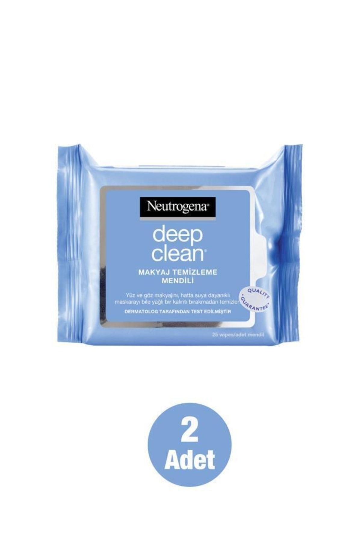 Neutrogena Deep Clean Makyaj Temizleme Mendili 25 Adet X 2 Adet