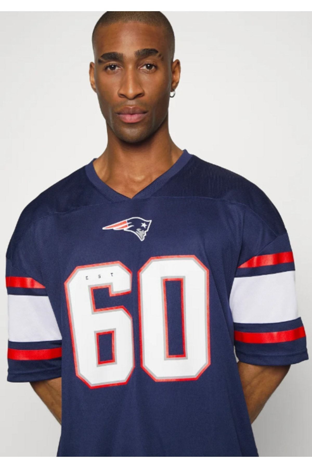 Ral Sport Nfl New England Patriots Amerikan Futbolu Erkek Forma T-shirt Jersey