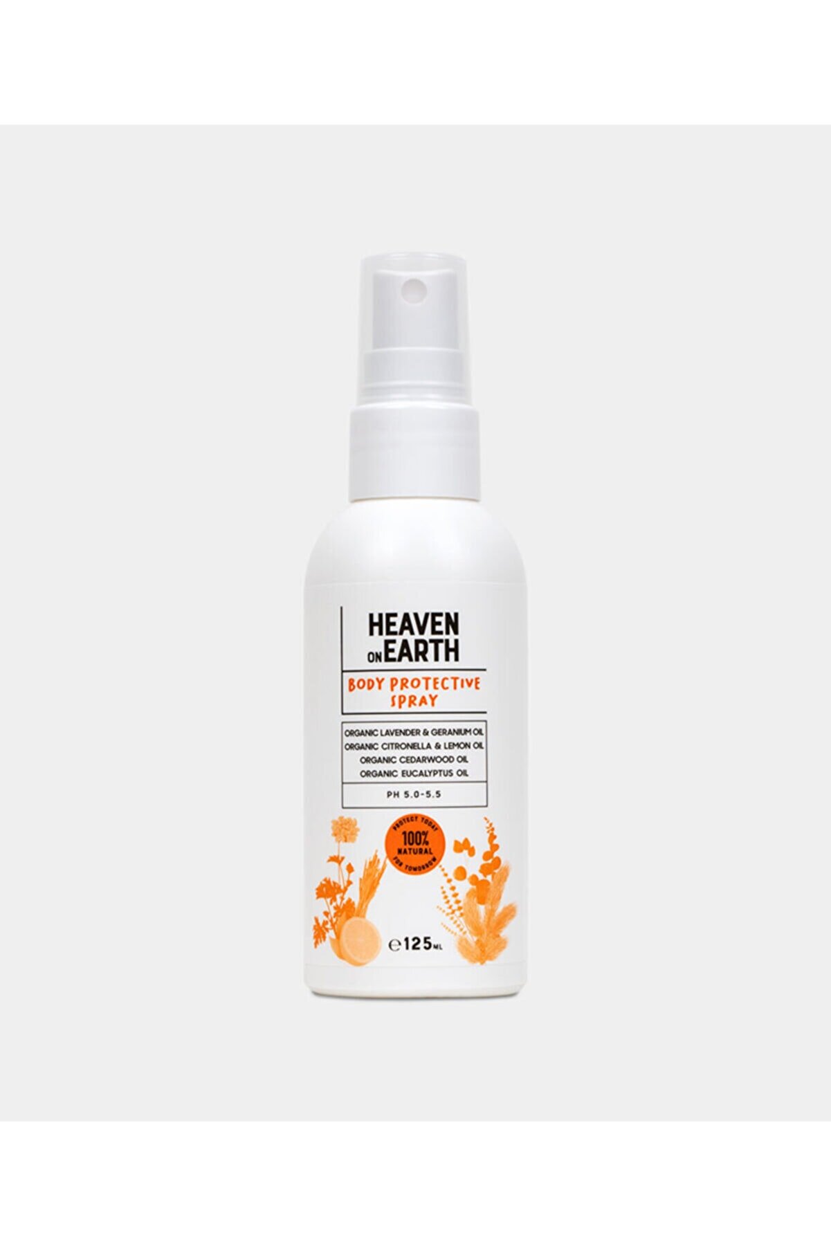 Heaven on Earth Doğal Sivri Sinek Böcek Kena Kovucu Sprey Vücut Koruyucu