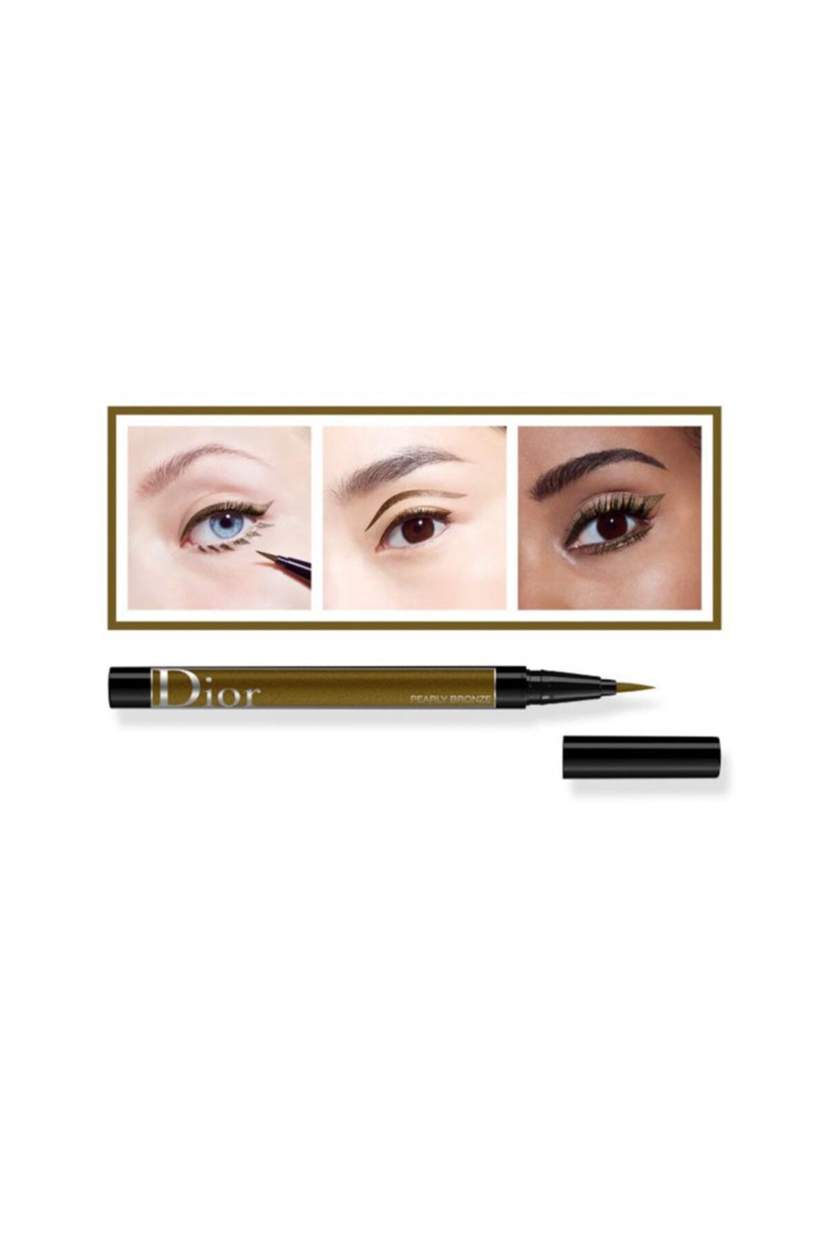 Dior Show On Stage Liner Waterproof - 466 Pearly Bronze Eyeliner