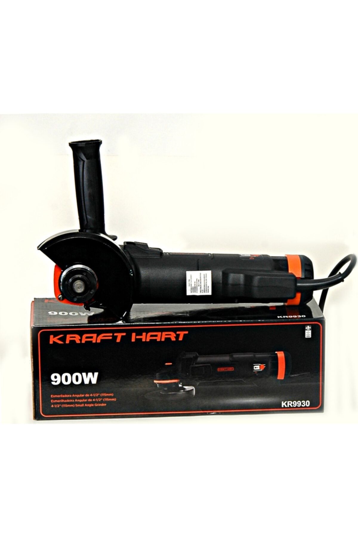 Kraft Hart Profesyonel 900 W 115 Mm Avuç Içi Taşlama Ispiral Makinası