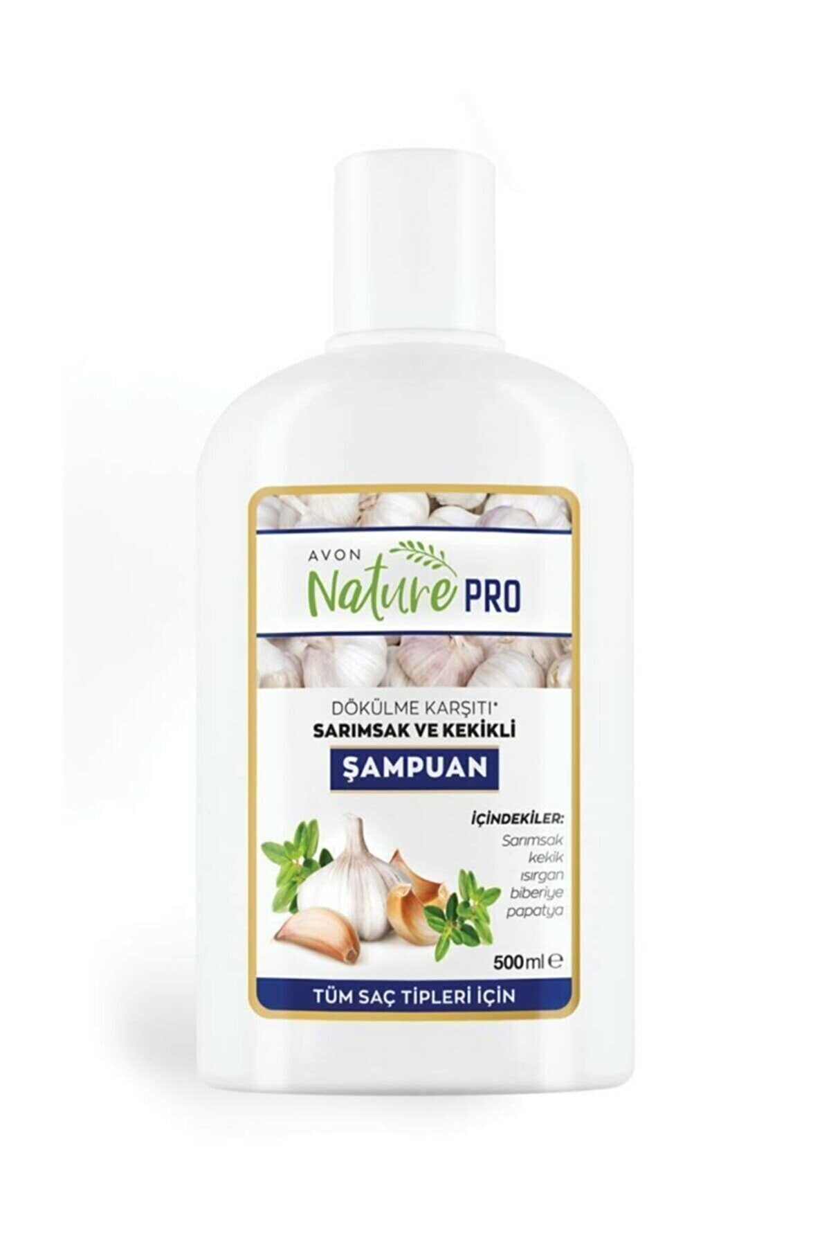 Avon Nature Pro Sarımsak Ve Kekikli Şampuan 500 ml