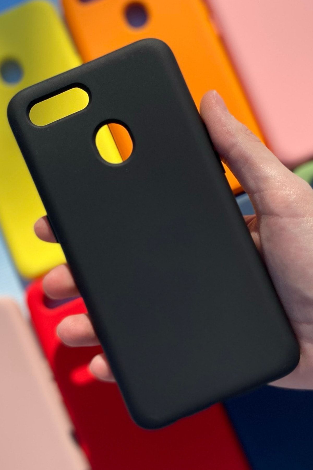 MM KILIF AKSESUAR Oppo A5s / A12 / Ax7 Silikon Lansman Kılıf